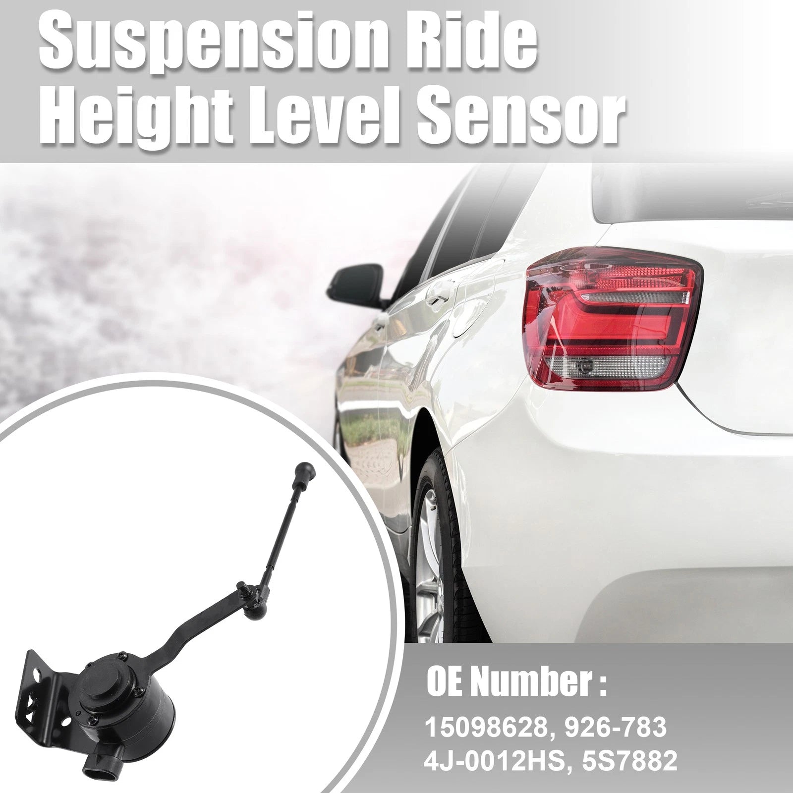 Ride Height Level Sensor Front Left Replacement for Chevrolet (2002–2004)