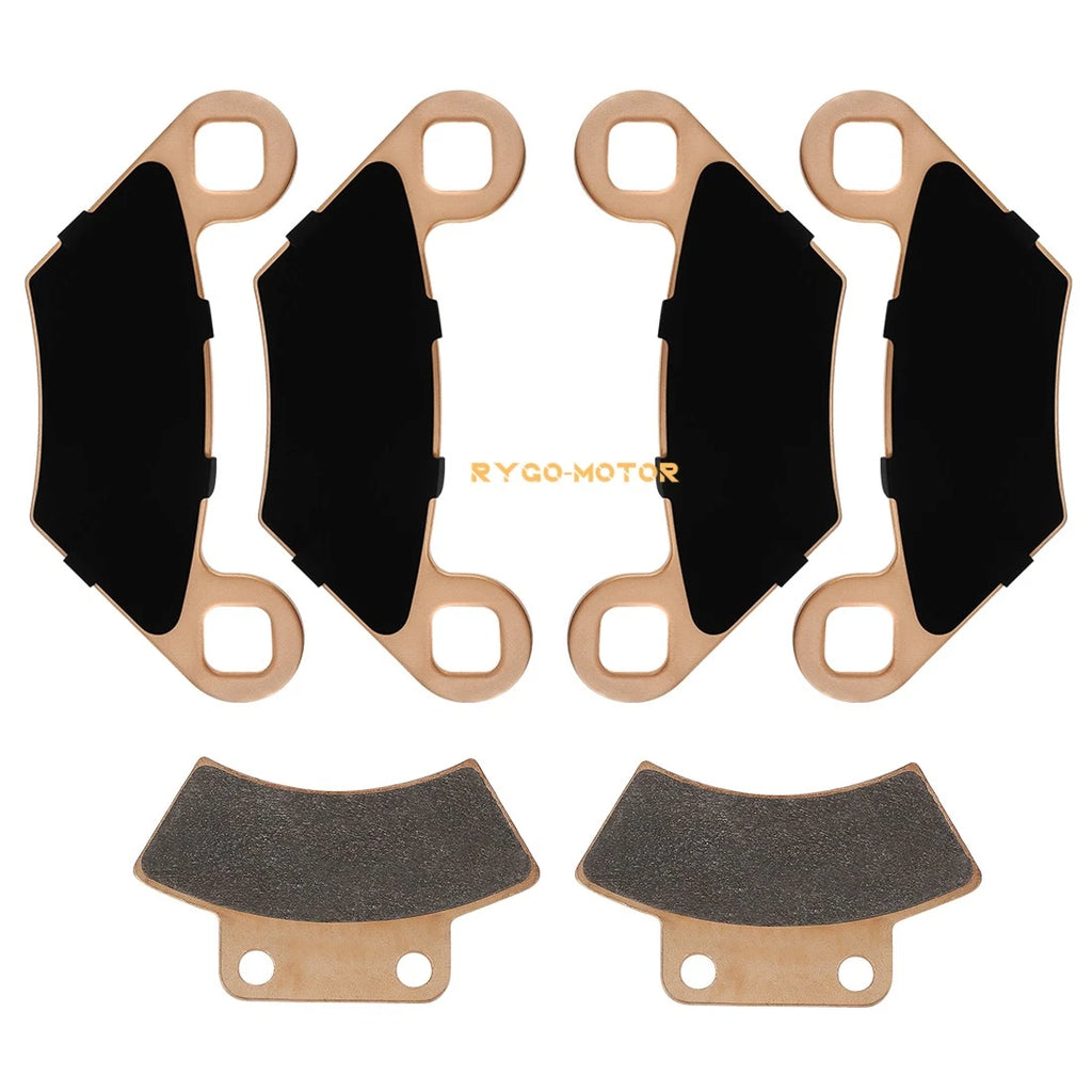 Front & Rear Brake Pads for Polaris Big Boss 250 300 350L 400L 500 4x6 6x6 (1989–1999)