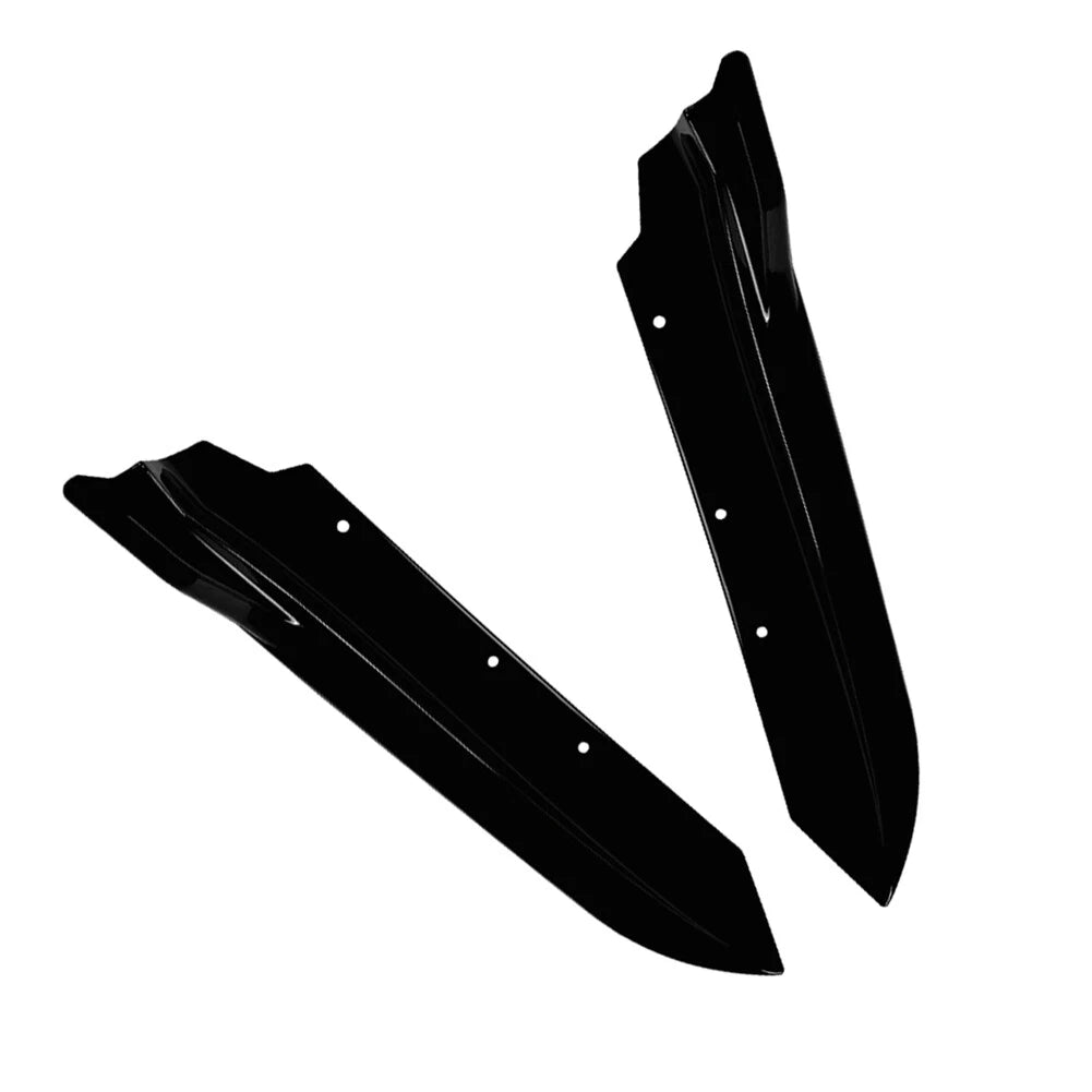 Pair Rear Bumper Side Corner Spoiler Protector For BMW 3 Series E90 2005-2012