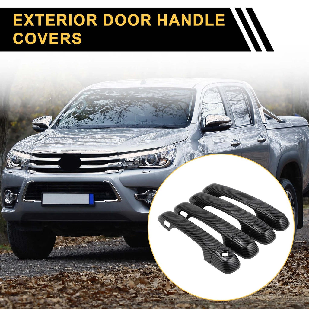 Exterior Door Handle Cover Set for Toyota 4Runner (2010–2019)