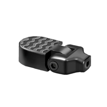 Foldable Rear Pedals for Bikes Compatible with Rear Seat and Rack Mount