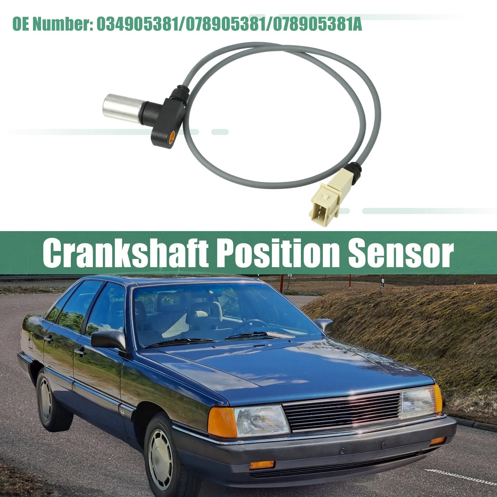 Crankshaft Position Sensor Replacement for Audi 5000 (1985–1988)