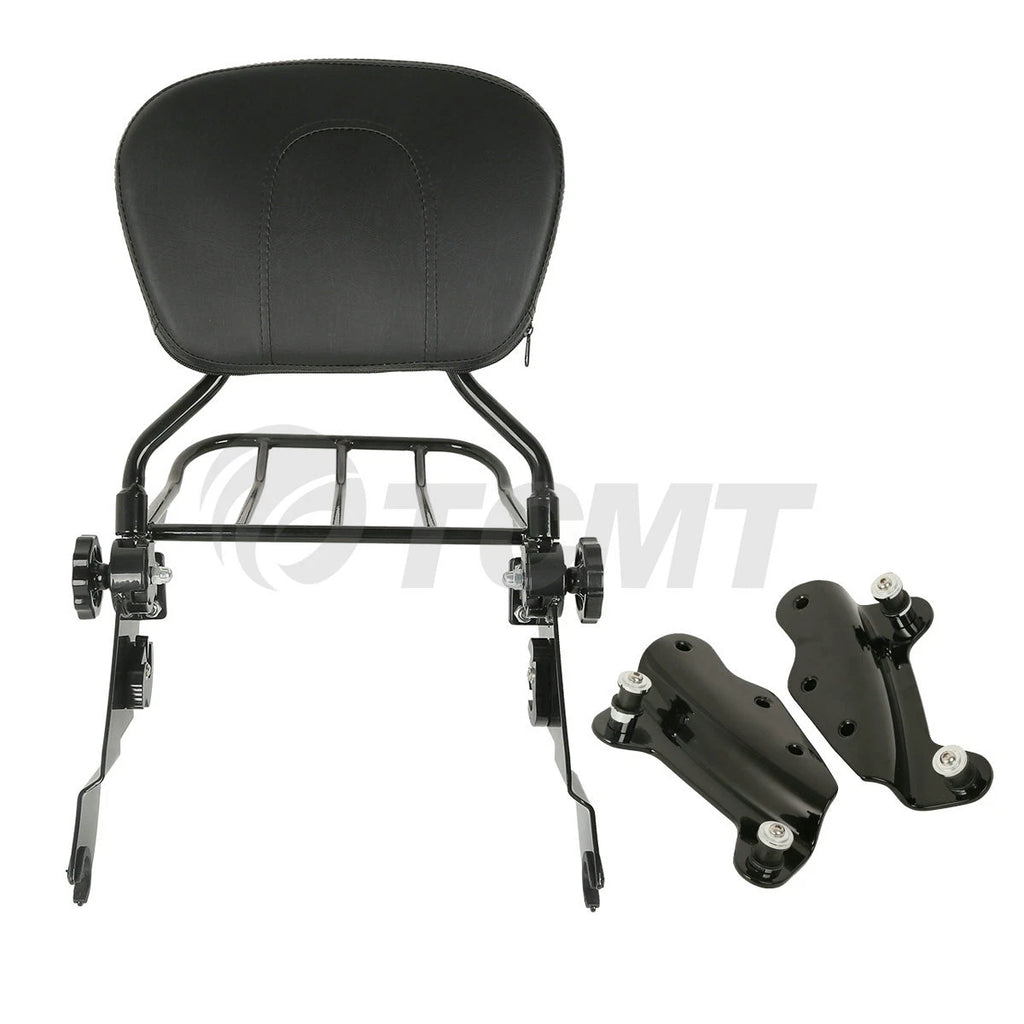 Backrest Sissy Bar Luggage Rack Docking Hardware for Harley Touring (2009–2013)