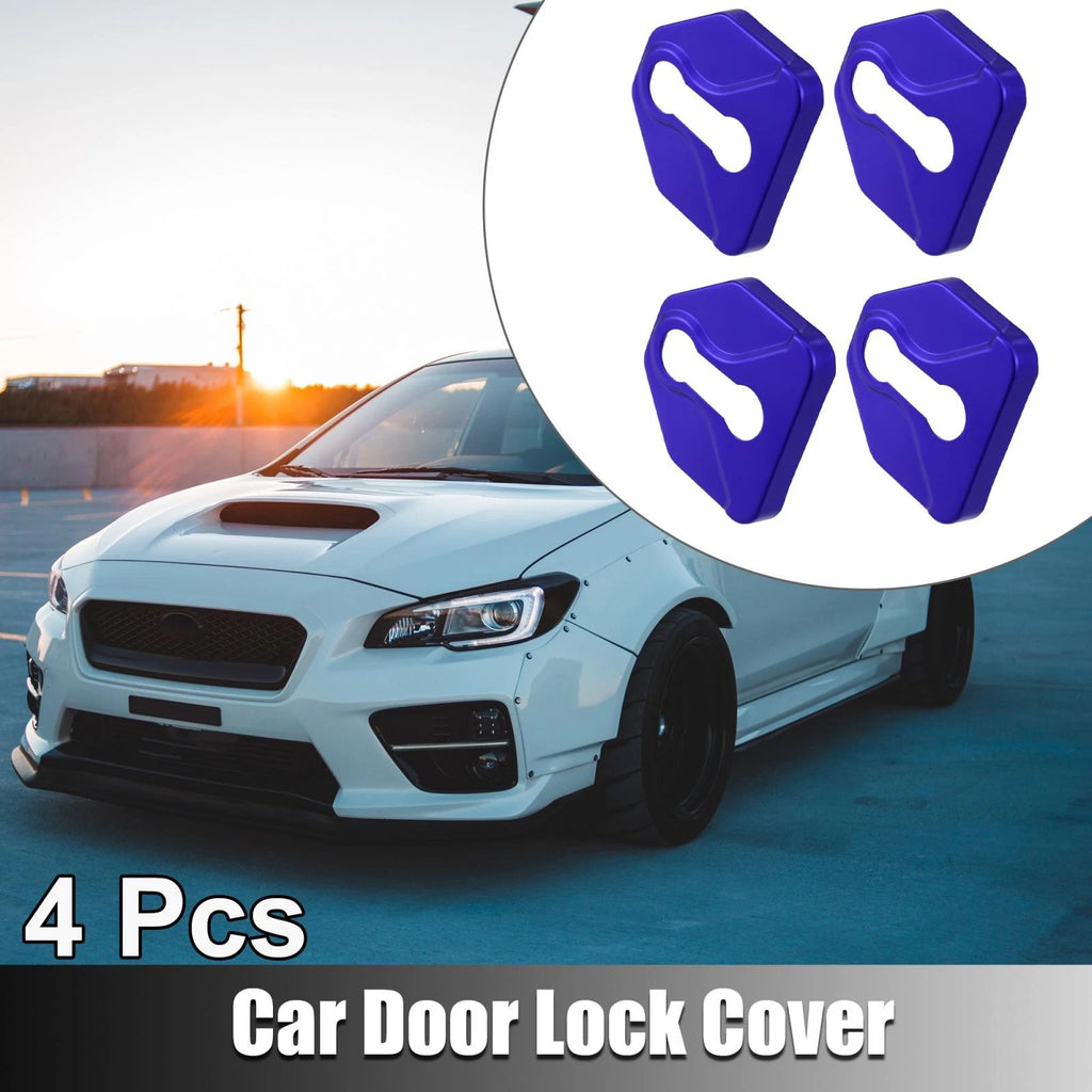 4pcs Door Lock Latch Covers Protector Stainless Steel for Subaru (2013–2023)