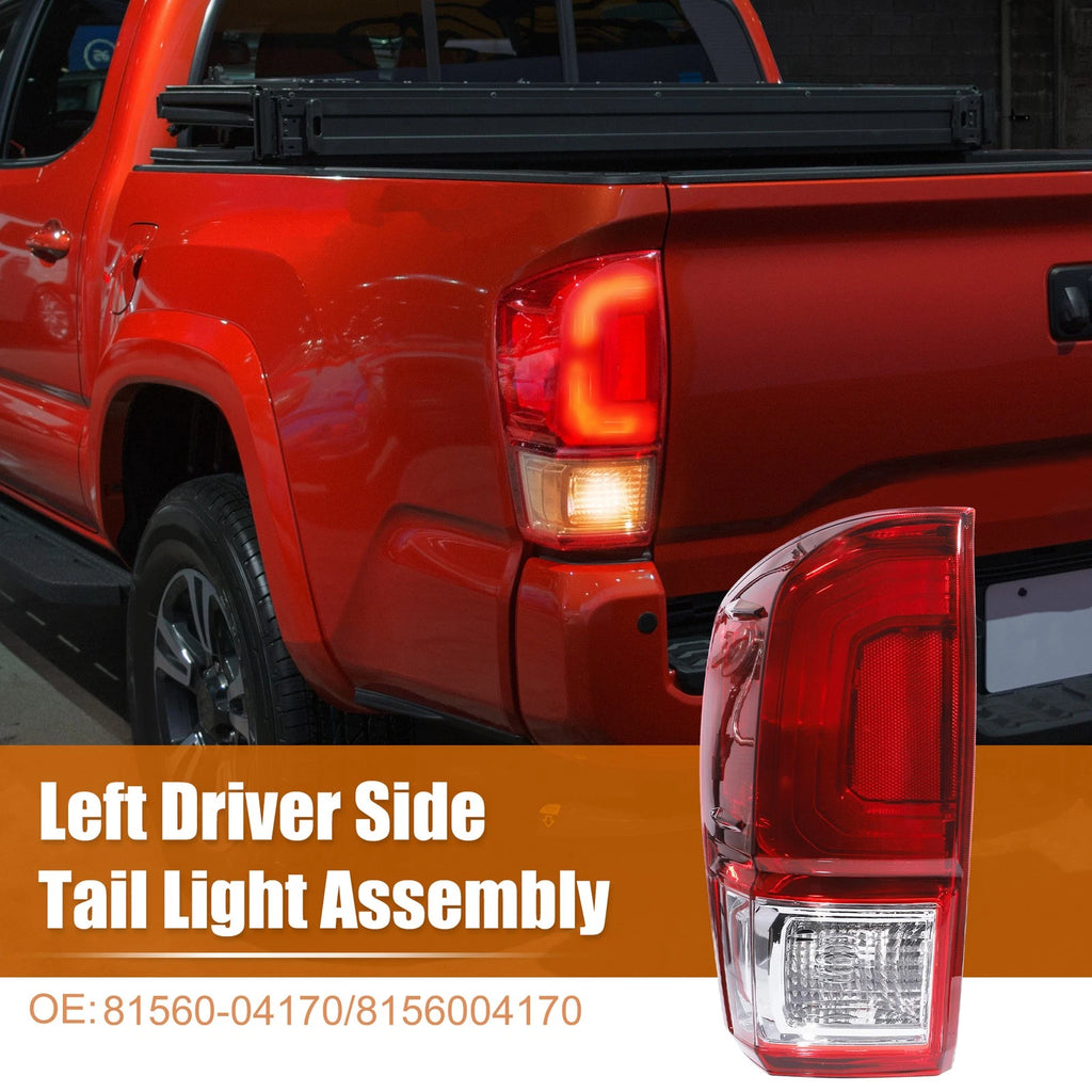 Left Side Car Tail Light Assembly for Toyota Tacoma (2016–2019)