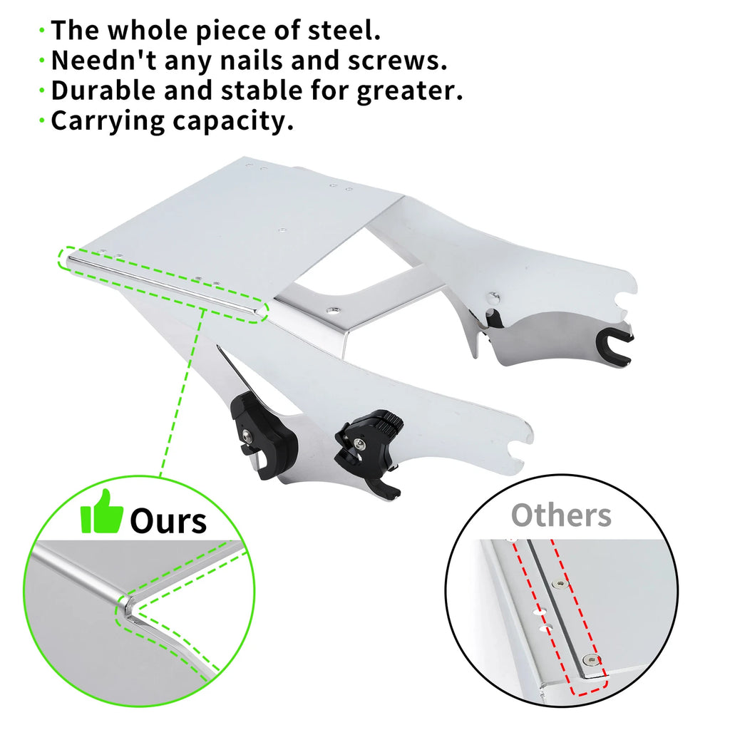 Trunk Mount Rack with Docking Kit for Harley Touring (1997–2008)