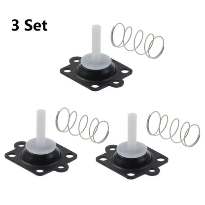 3x Accelerator Pump Replace Parts Kit Fit For Mercury 80-125HP 811287 1988-2004