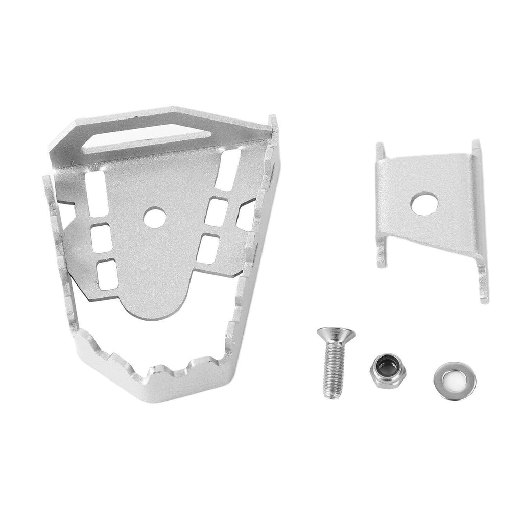 Extension Brake Foot Pedal Enlarger Pad CNC Silver for BMW F850GS F750GS (2008–2016)