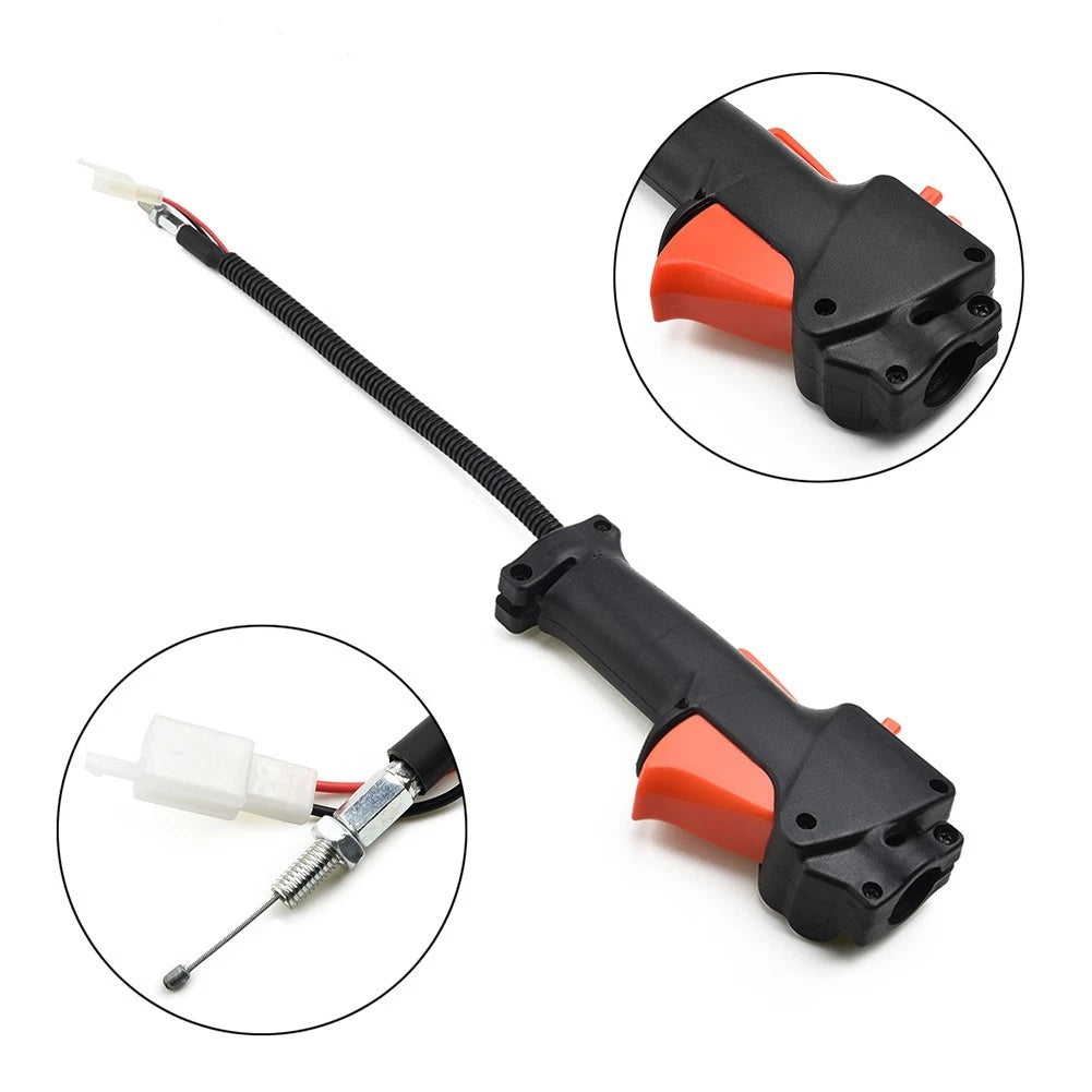 Throttle Cable Handle Trigger Switch for 26mm Pipe Tools