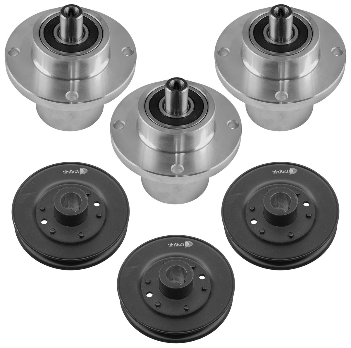 Deck Spindle with Pulley Replacement for Bad Boy MZ Magnum 48in (2010–2024)