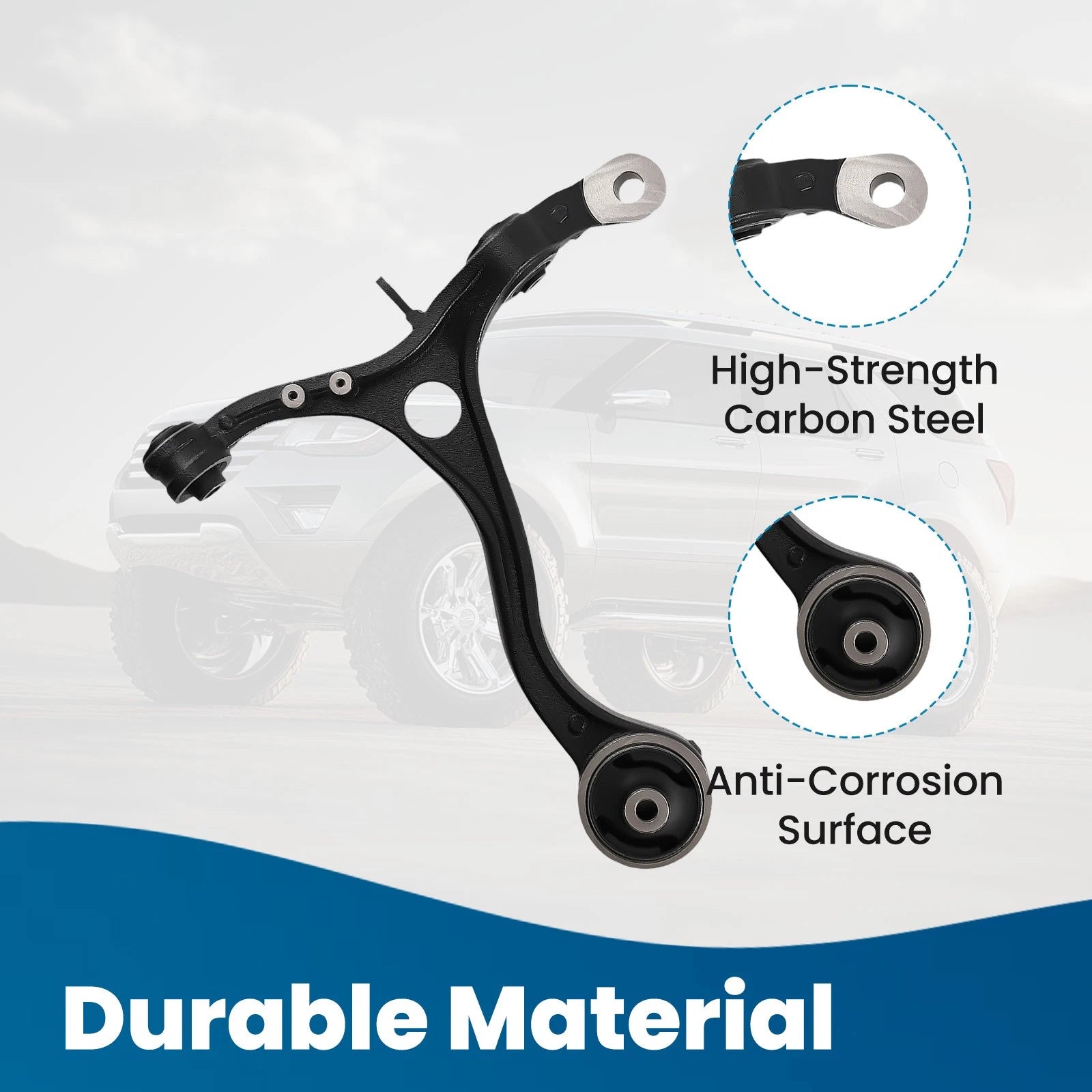Front Left Lower Control Arm Ball Joint Kit for Honda Accord (2008–2012)