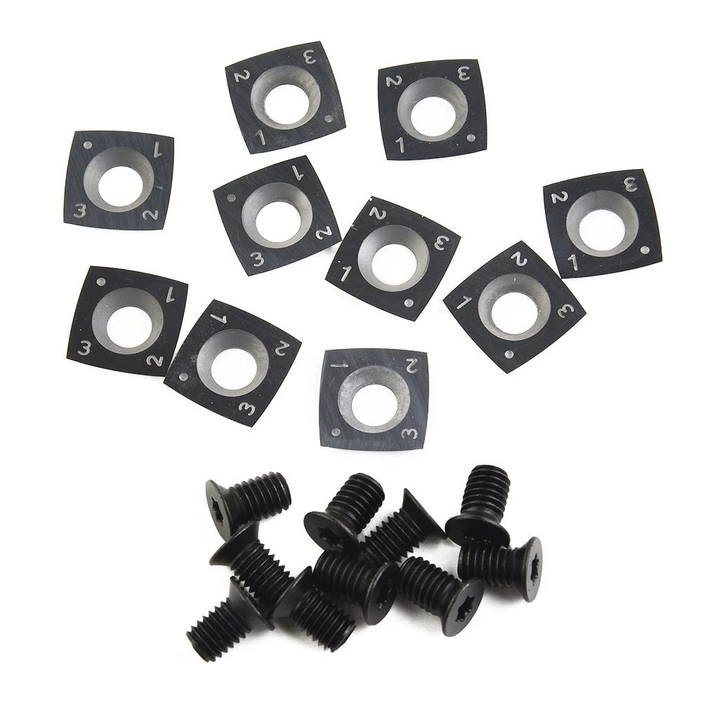 Carbide Inserts for DIY Woodworking Lathe (30 Degree Cutting Bevel)