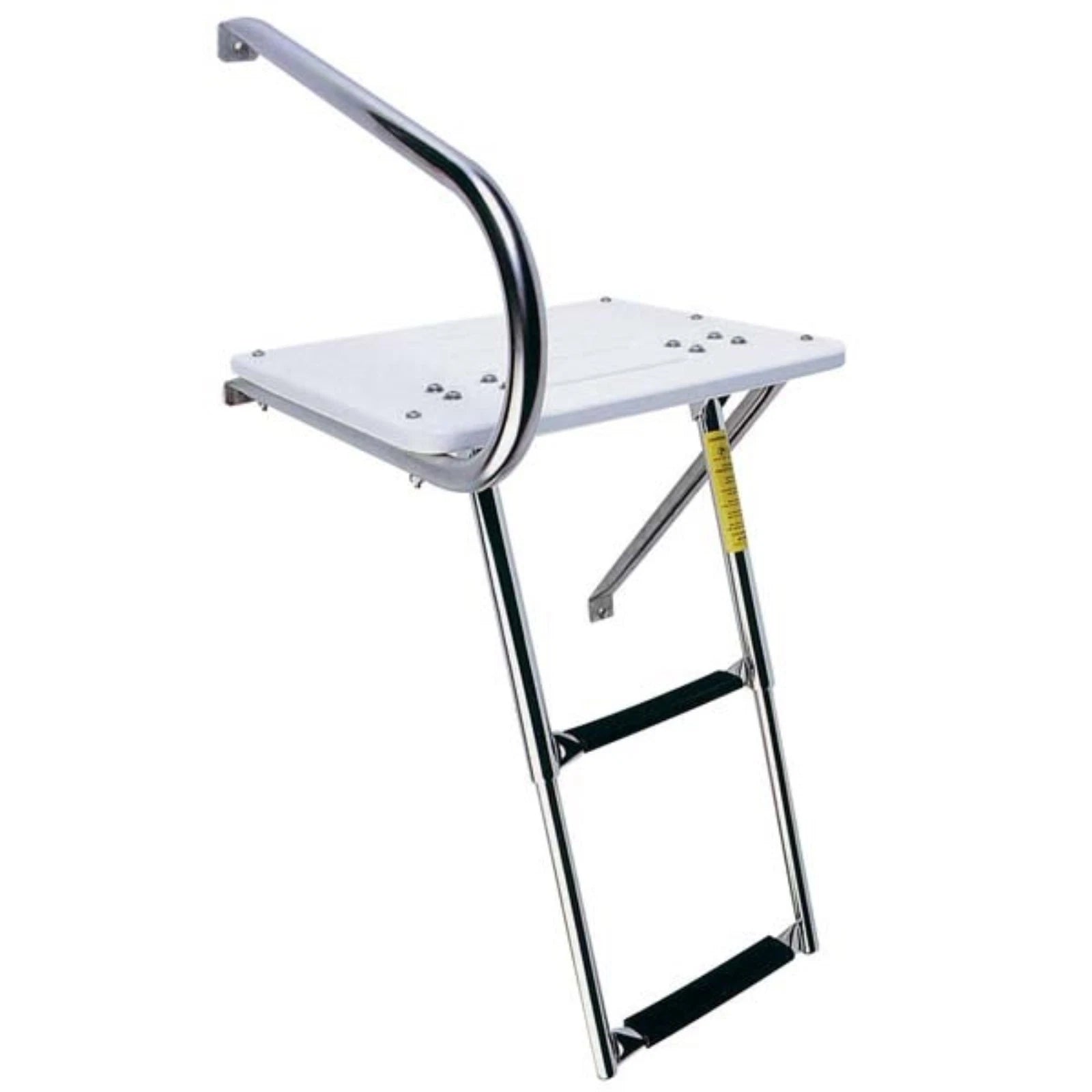 Outboard Transom Platform with Telescoping Ladder for Garelick 19536 (N/A)