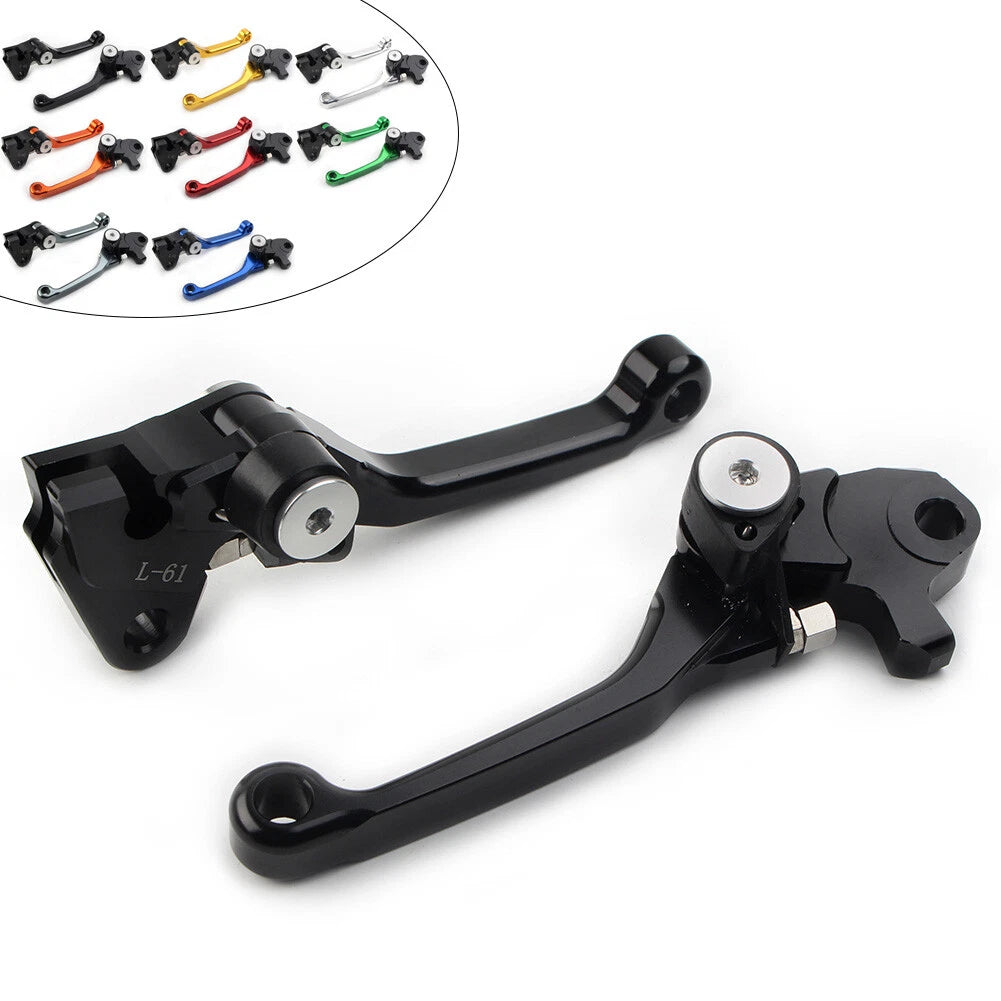 2X Pivot Brake Clutch Levers for Kawasaki KX250F KX450F (2004–2023)