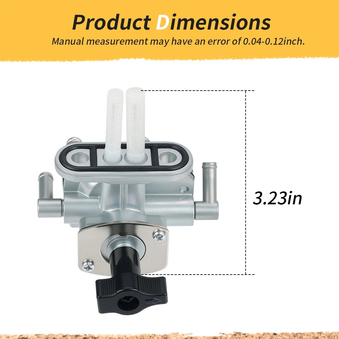 Fuel Gas Valve Petcock Tap for Suzuki QuadMaster 50 LT-A50 (2002–2005)