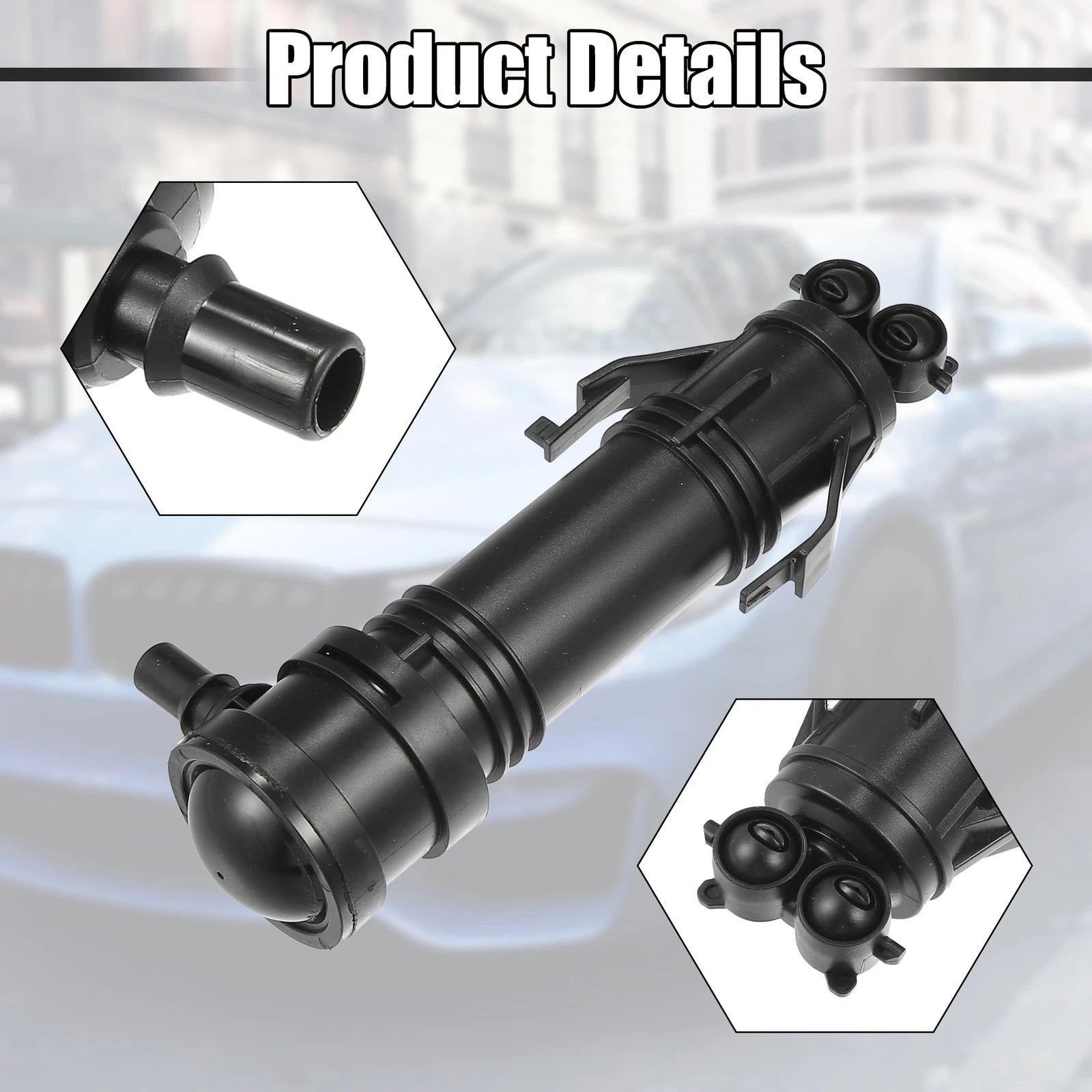 Front Left Headlight Washer Nozzle for Volkswagen Tiguan (2018–2021)