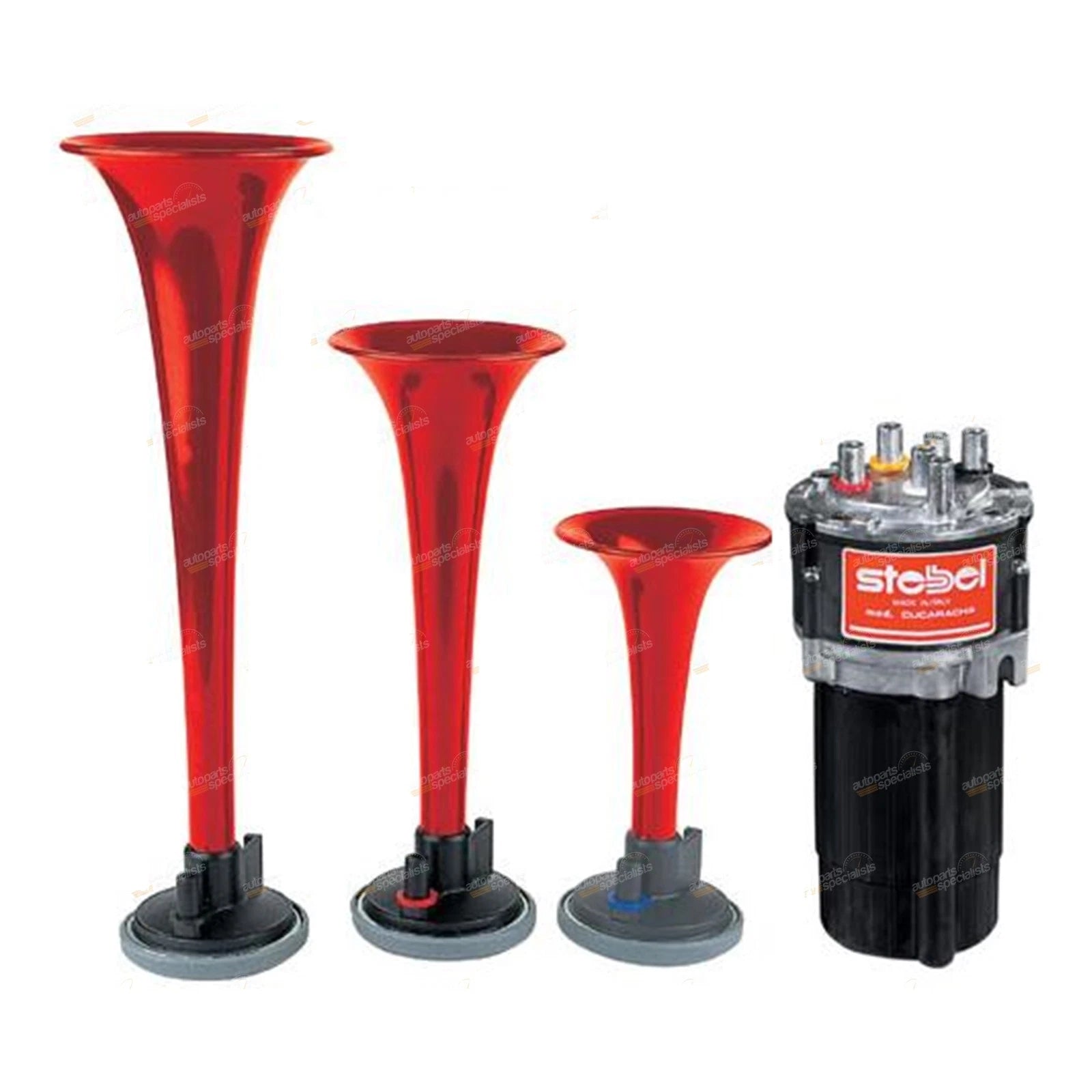 Stebel Air Horn Kit for Cavalry Charge (12V)
