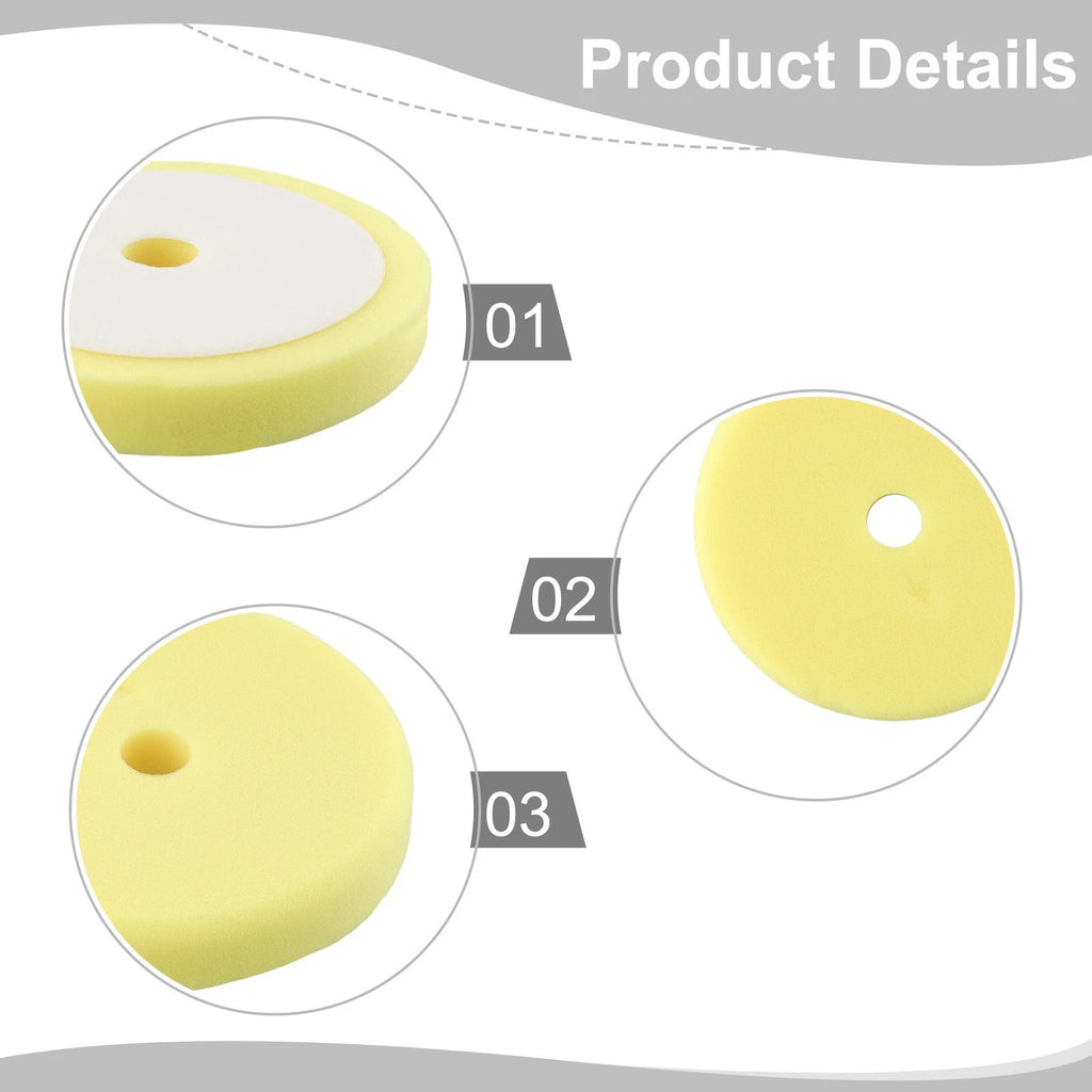 1PC Foam Polishing Pad for Car Waxing (7in)