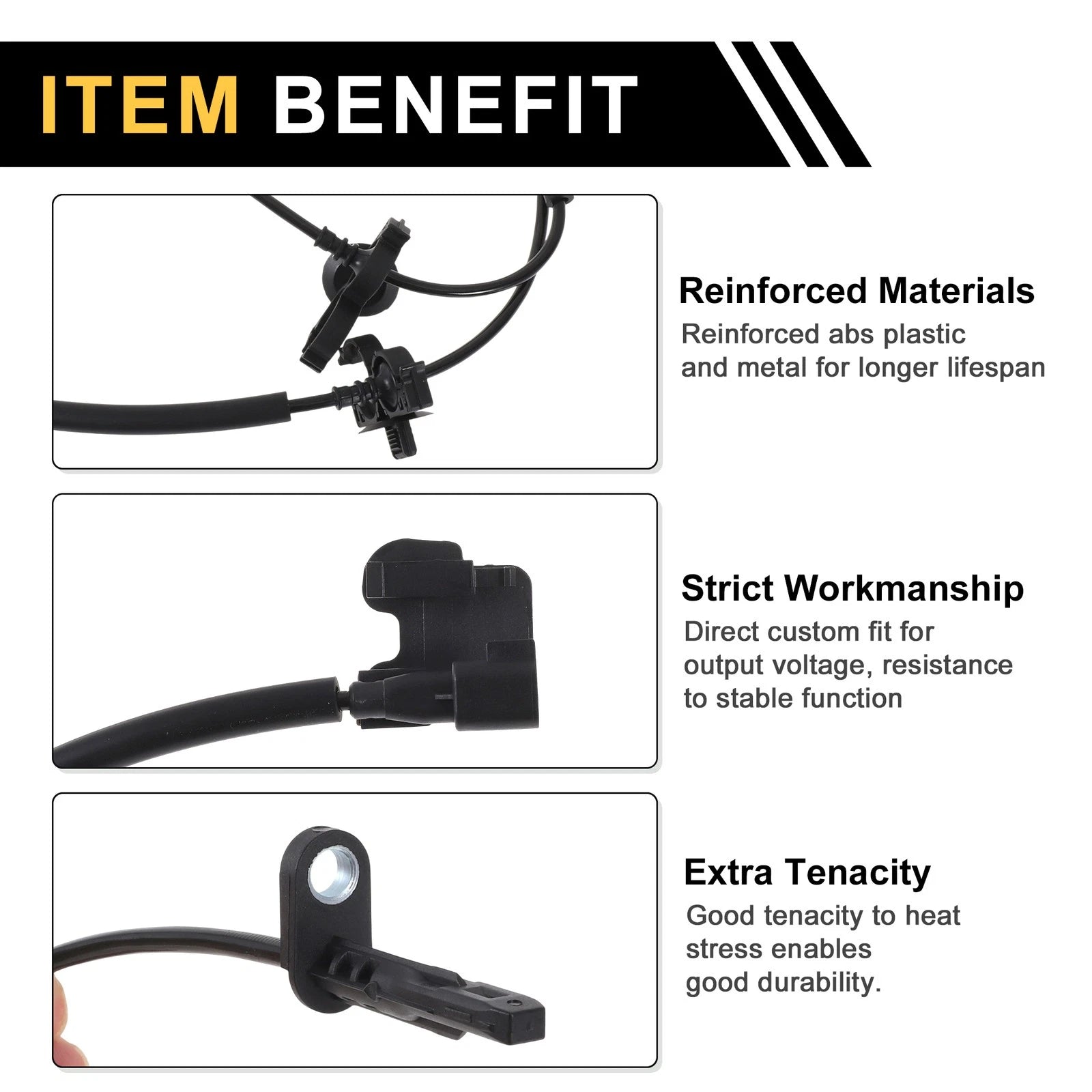 ABS Wheel Speed Sensor No. 84759825 for Cadillac CT4 (2020–2024) Front Left