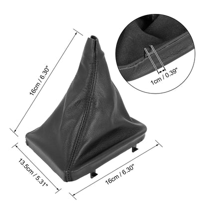 Gear Shifter Knob Boot Dust Cover Replacement PU Leather for BMW 330d (1999–2005)