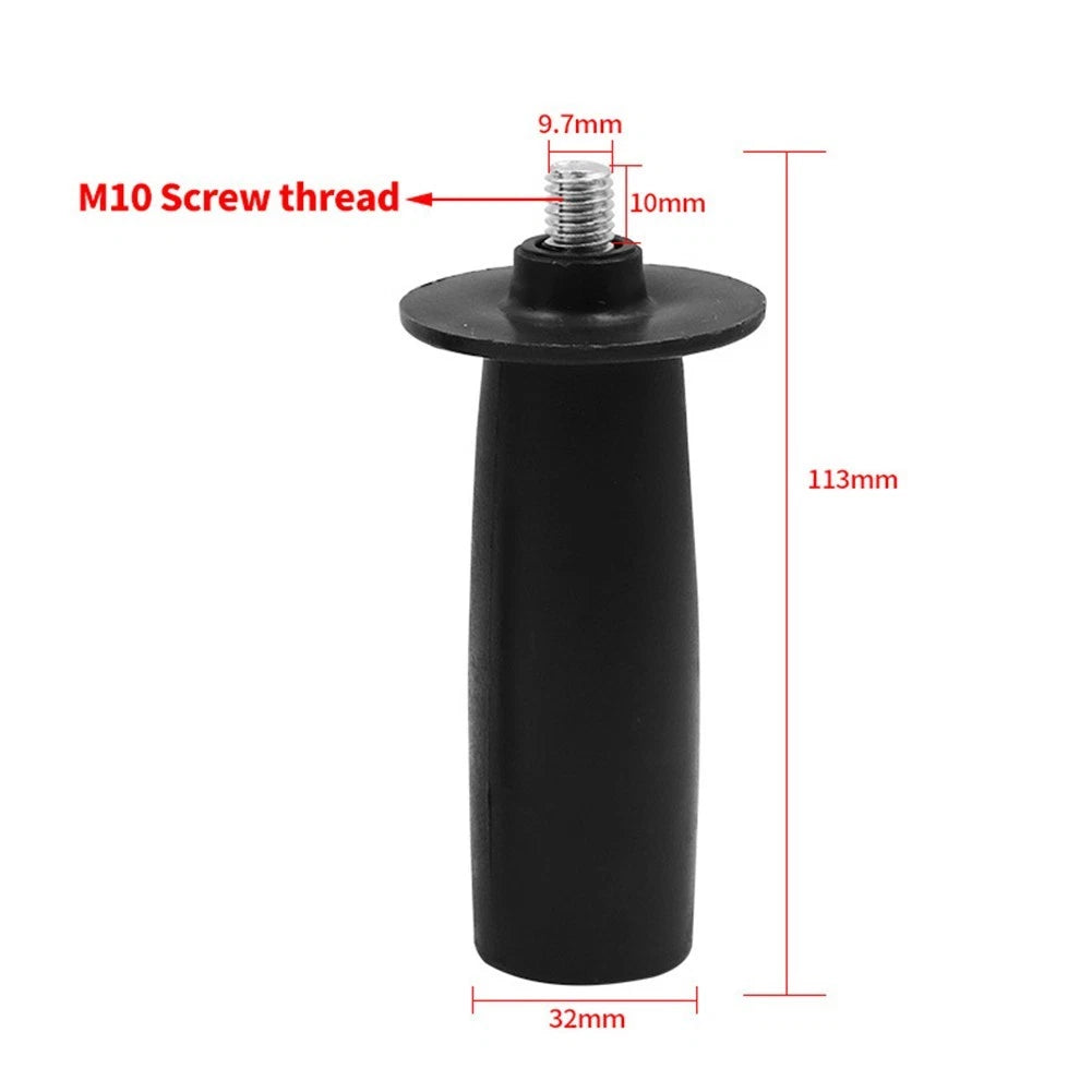 Side Handle for Angle Grinder M8 (8mm/10mm) Black