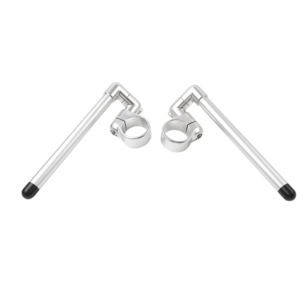 51MM Cafe Racer Clip-On Handlebar for Universal Motorcycles (7/8")