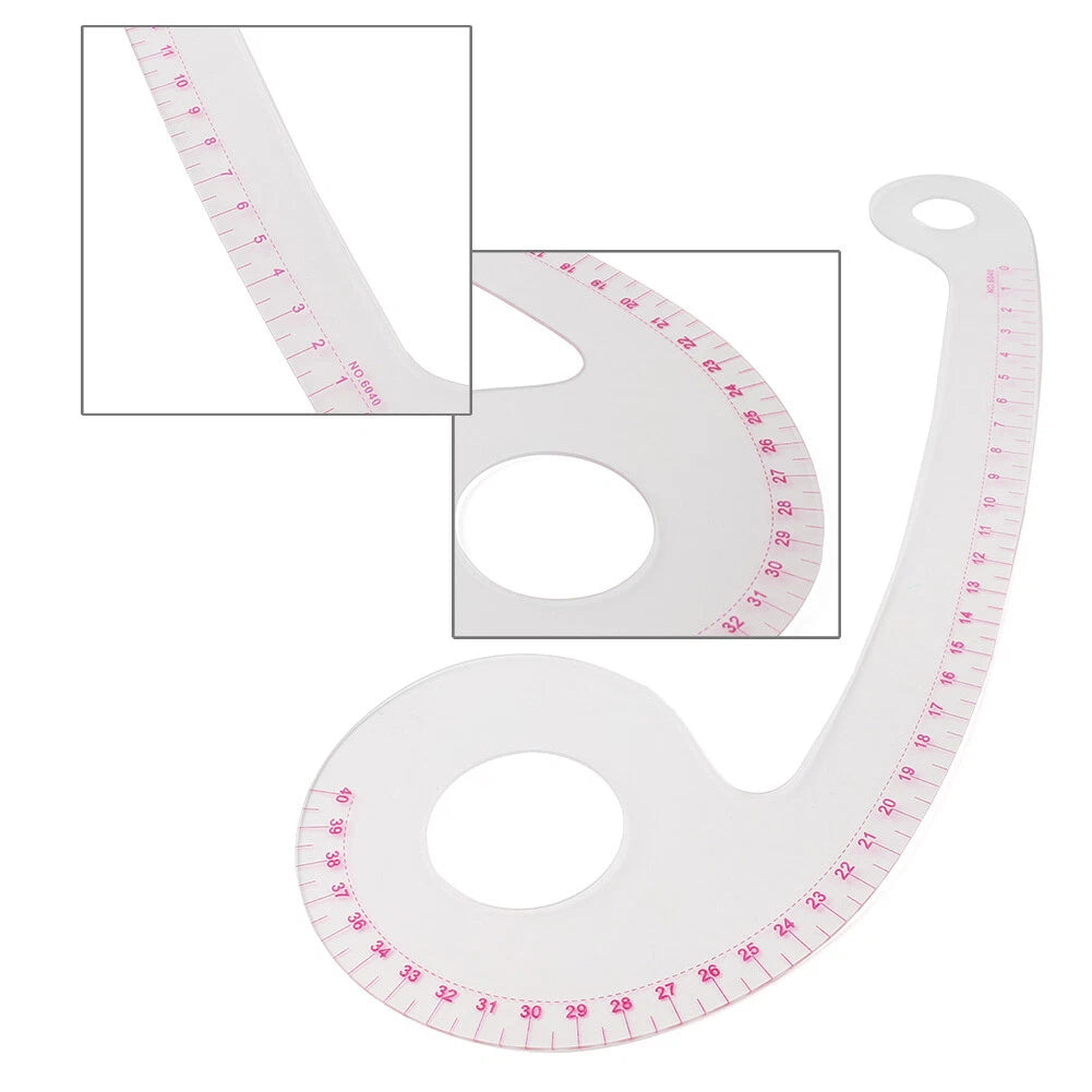 Patchwork French Curve Ruler Template for Sewing Tailor