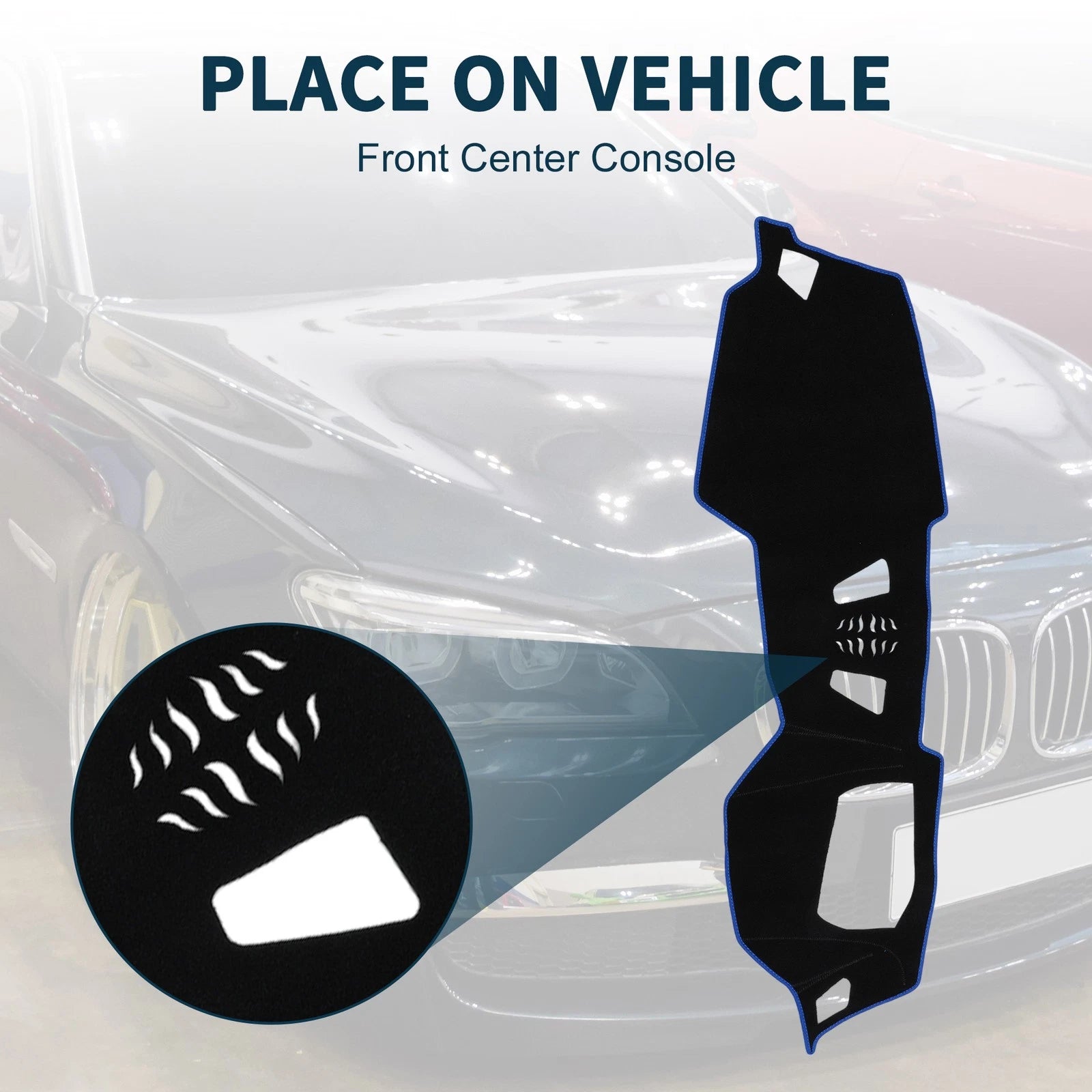 Dashboard Dash Cover Mat Sun Protector for BMW 4 Series (2021–2021)
