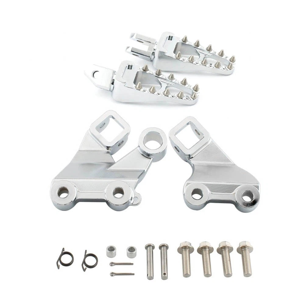 Chrome Front Footrest Bracket for Yamaha Vmax 1200 VMX1200 (1985–2007)
