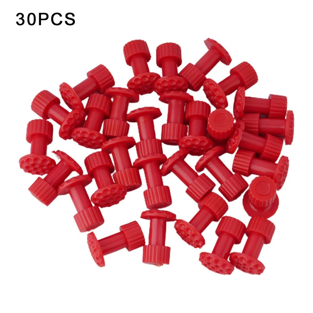 30Pcs Dent Puller Tabs for Auto Body Repair (Hail Removal)