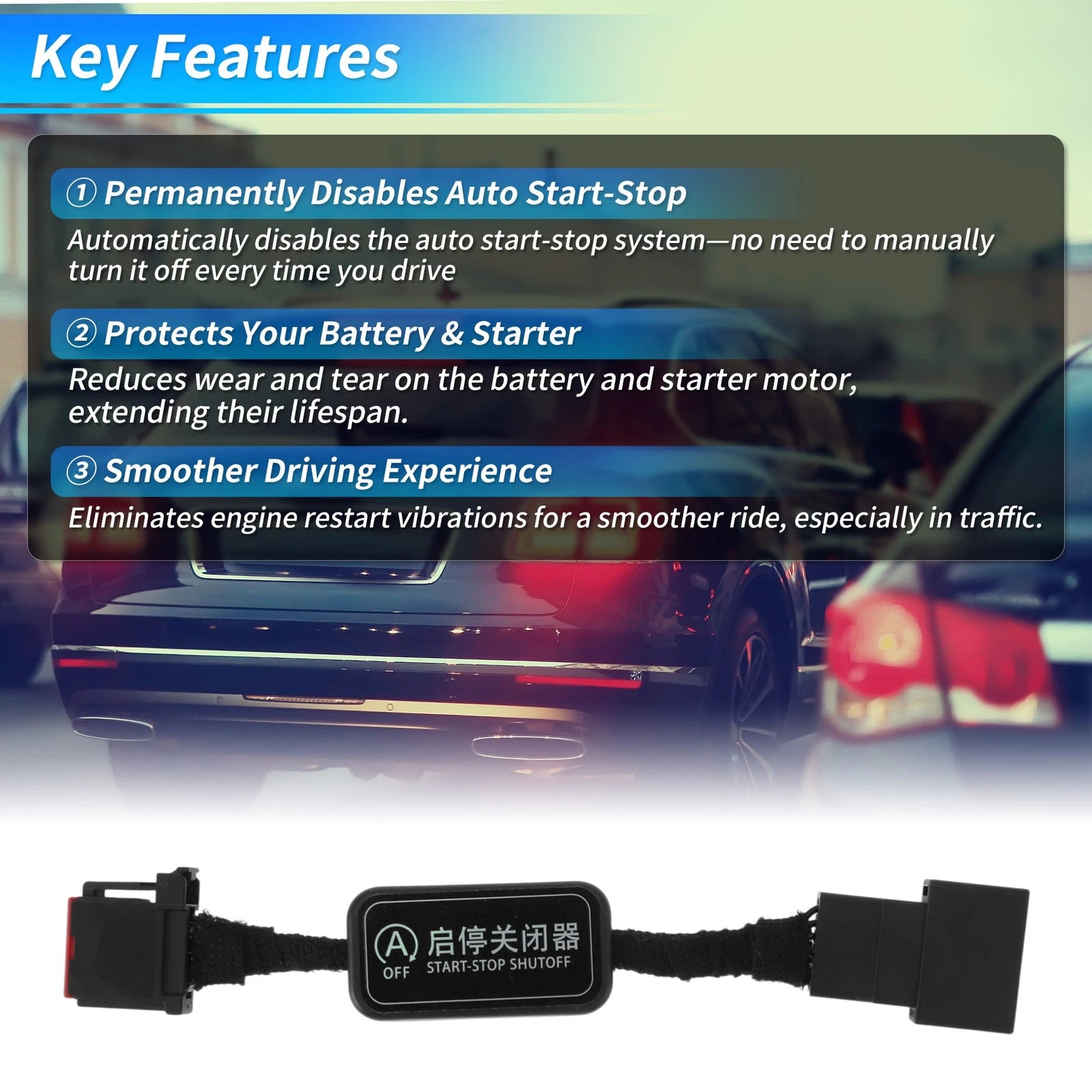Idle Start Stop Eliminator for Ford F-150 (2015–2020)