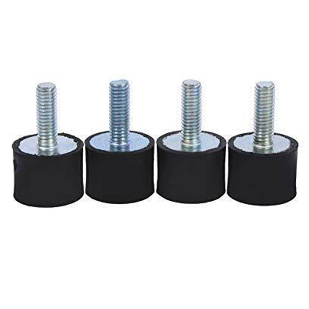 Set of 4 Rubber Isolator Mounts for M6 Studs