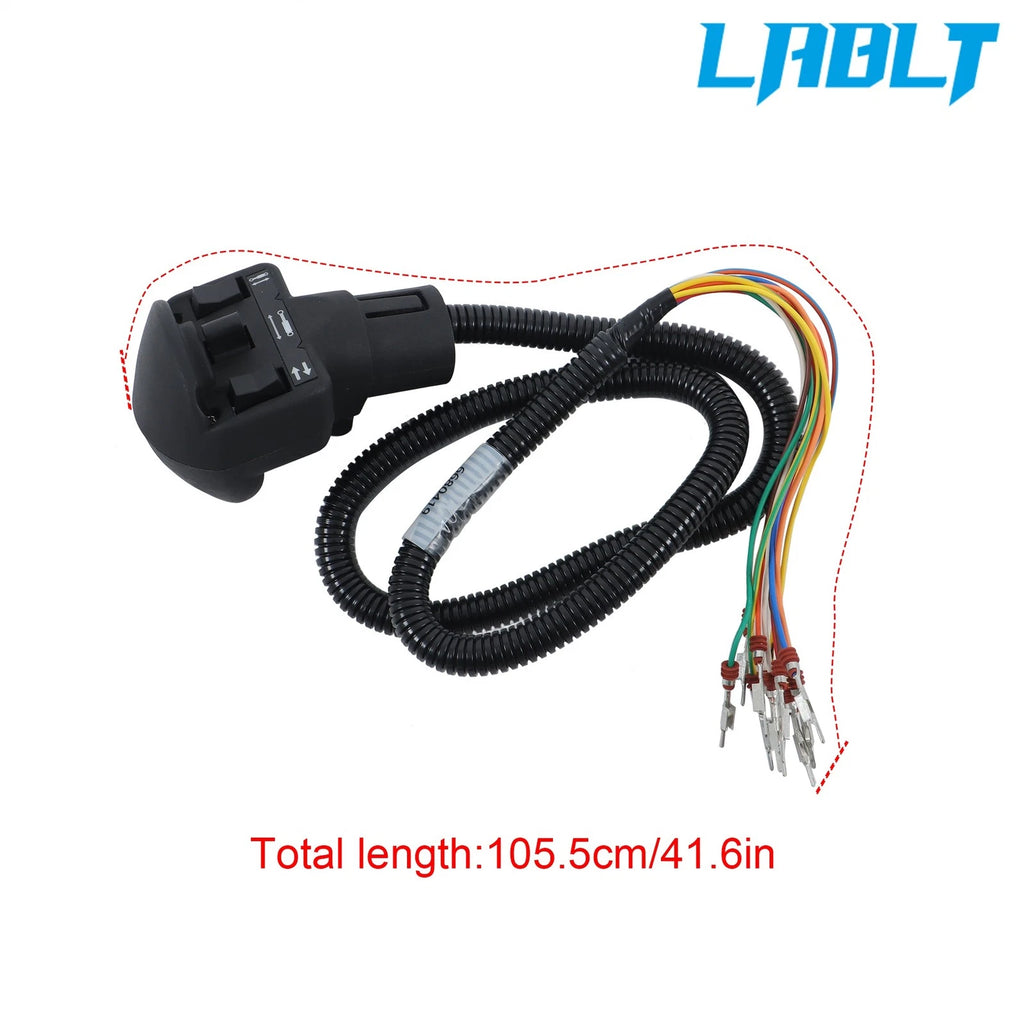 Left Auxiliary 4 Switch Handle for Bobcat T180 T190 T200 T250 (2000–2023)