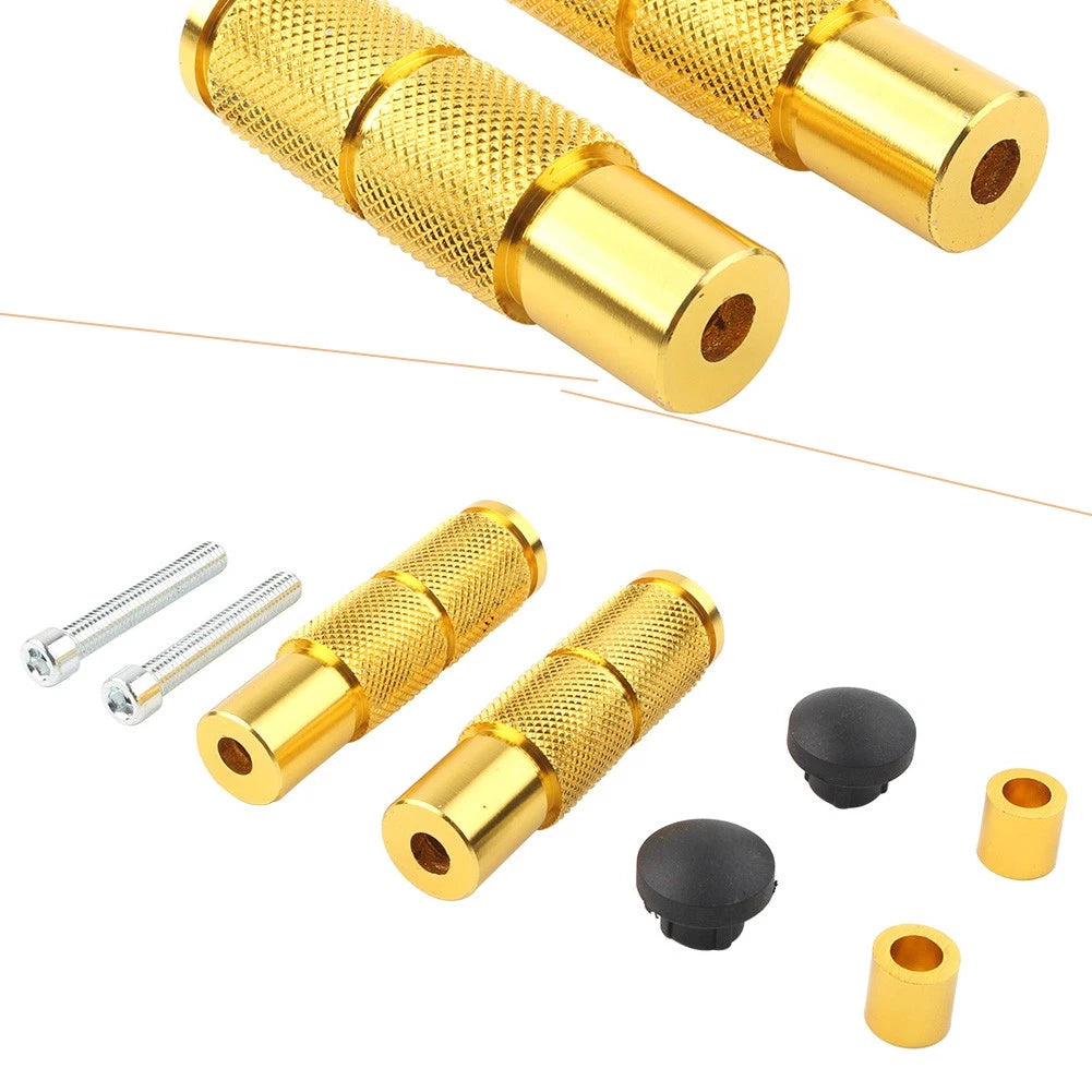 CNC Motorcycle Foot Pegs Rear Set Pedals for Universal Bikes