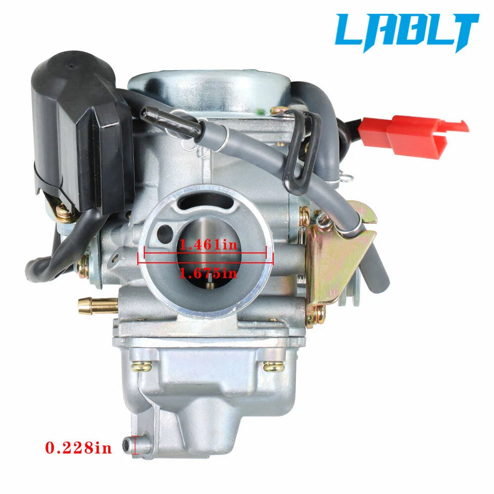 Air Filter Intake Fuel Kit for Roketa Gokart 150cc (GY6)