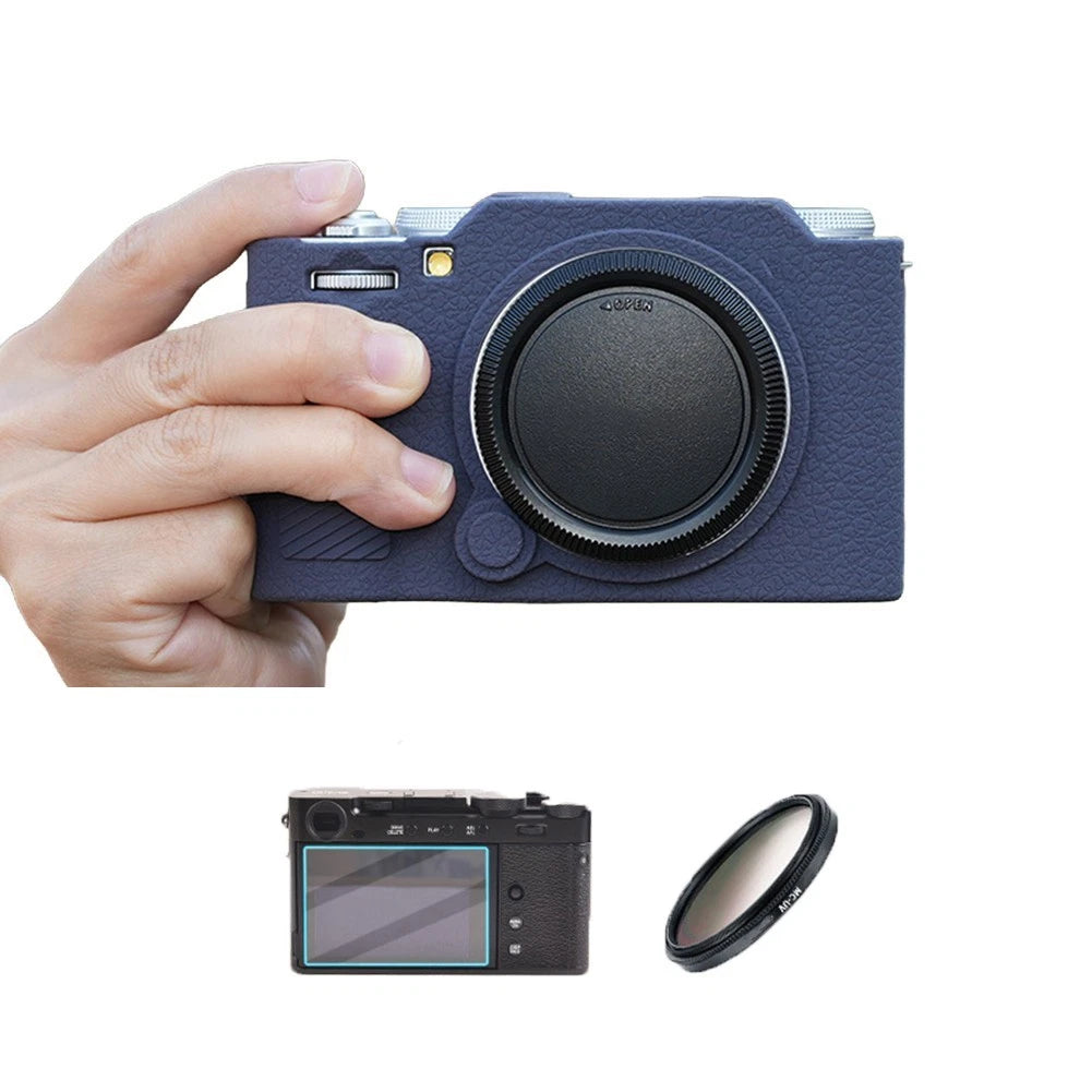 Silicone Protective Case for Fuji XM5 Camera (Portable, Dust Proof, Drop Proof)