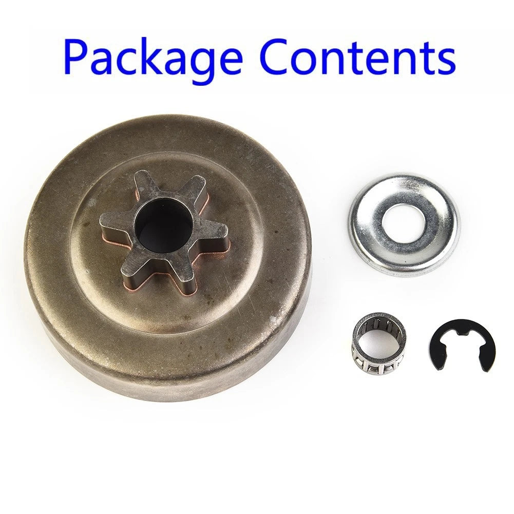 Replacement Clutch Drum Sprocket for Chainsaw (3/8" 6T)