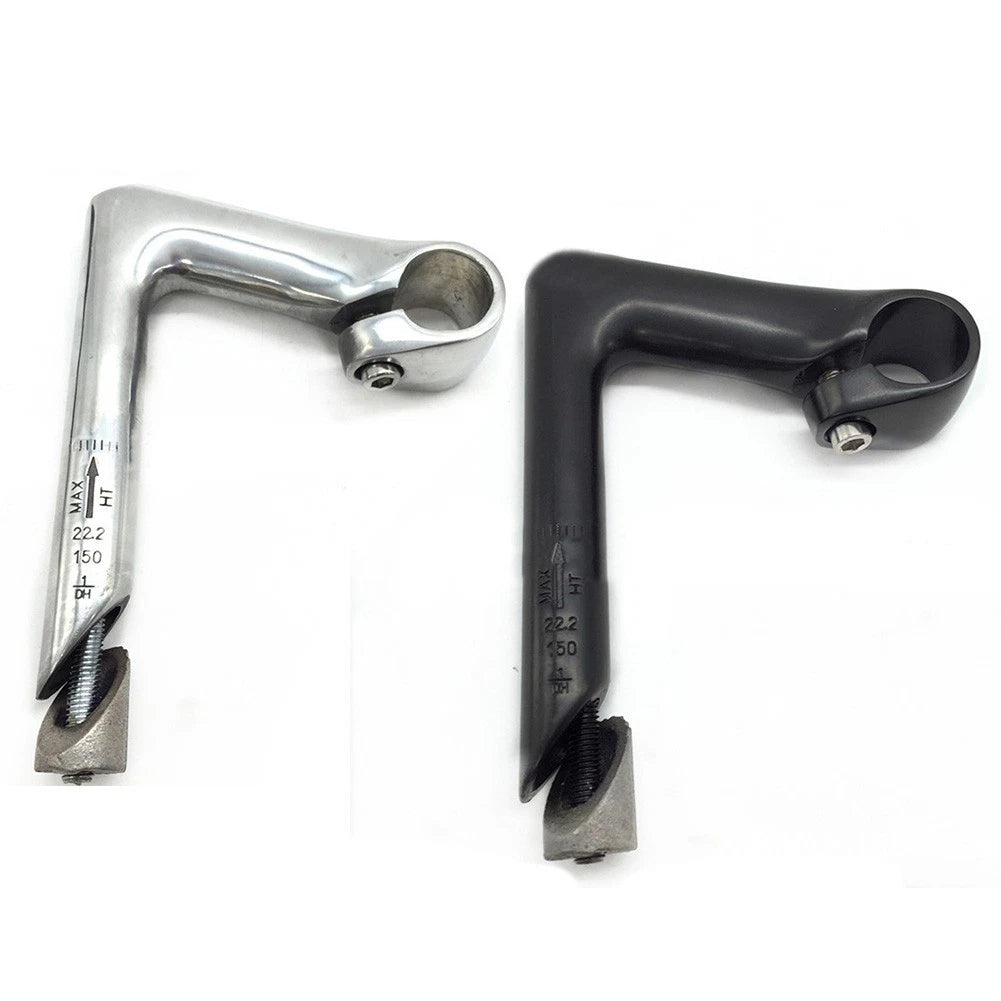 100mm Riser Bike Stem 22.2mm x 150L for 25.4mm Handlebar -17 Degrees