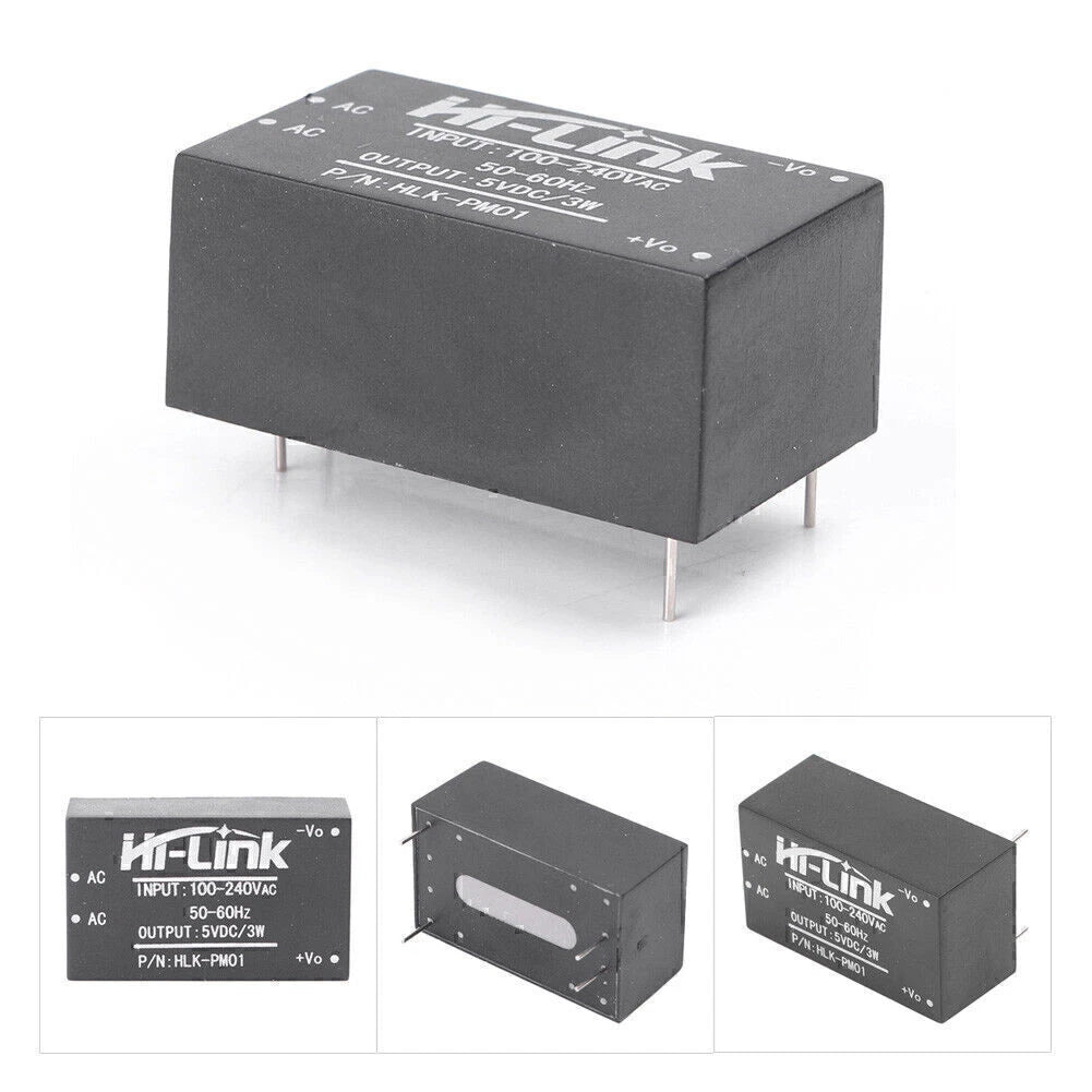 Step Down Power Supply Module for Household Use (AC-DC 220V to 5V)