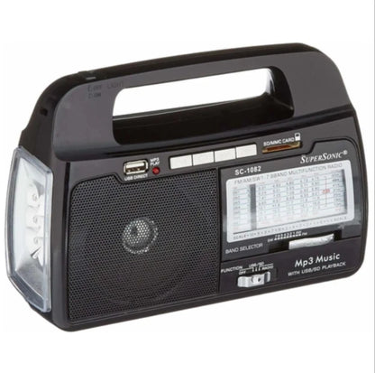 SuperSonic SC1082 Radio Receiver for AM/FM/SW (Used)