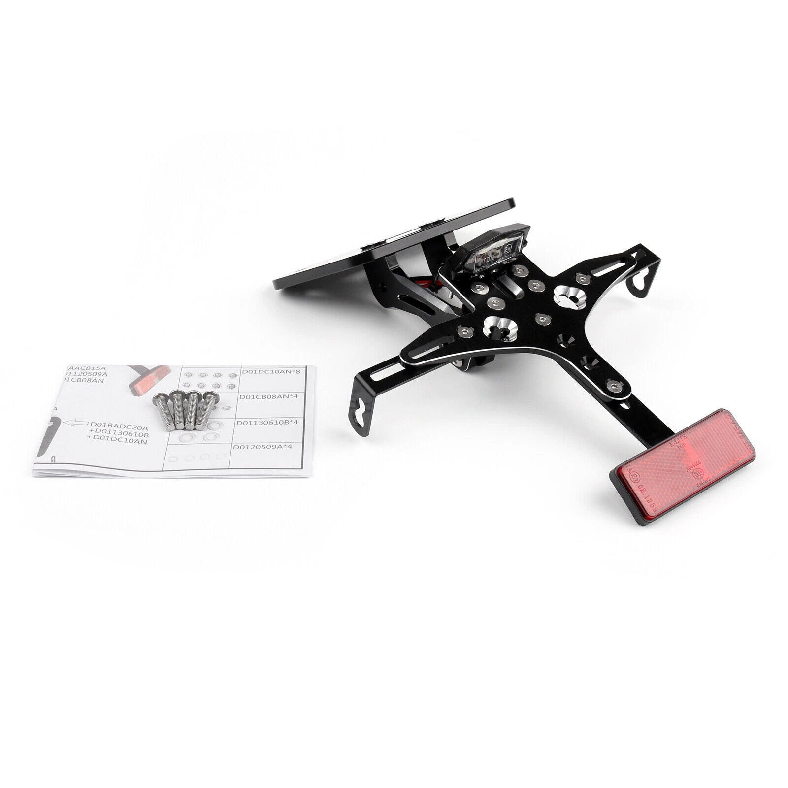 License Plate Holder Fender Eliminator for Yamaha R25/R3 MT-03 (2015–2016)