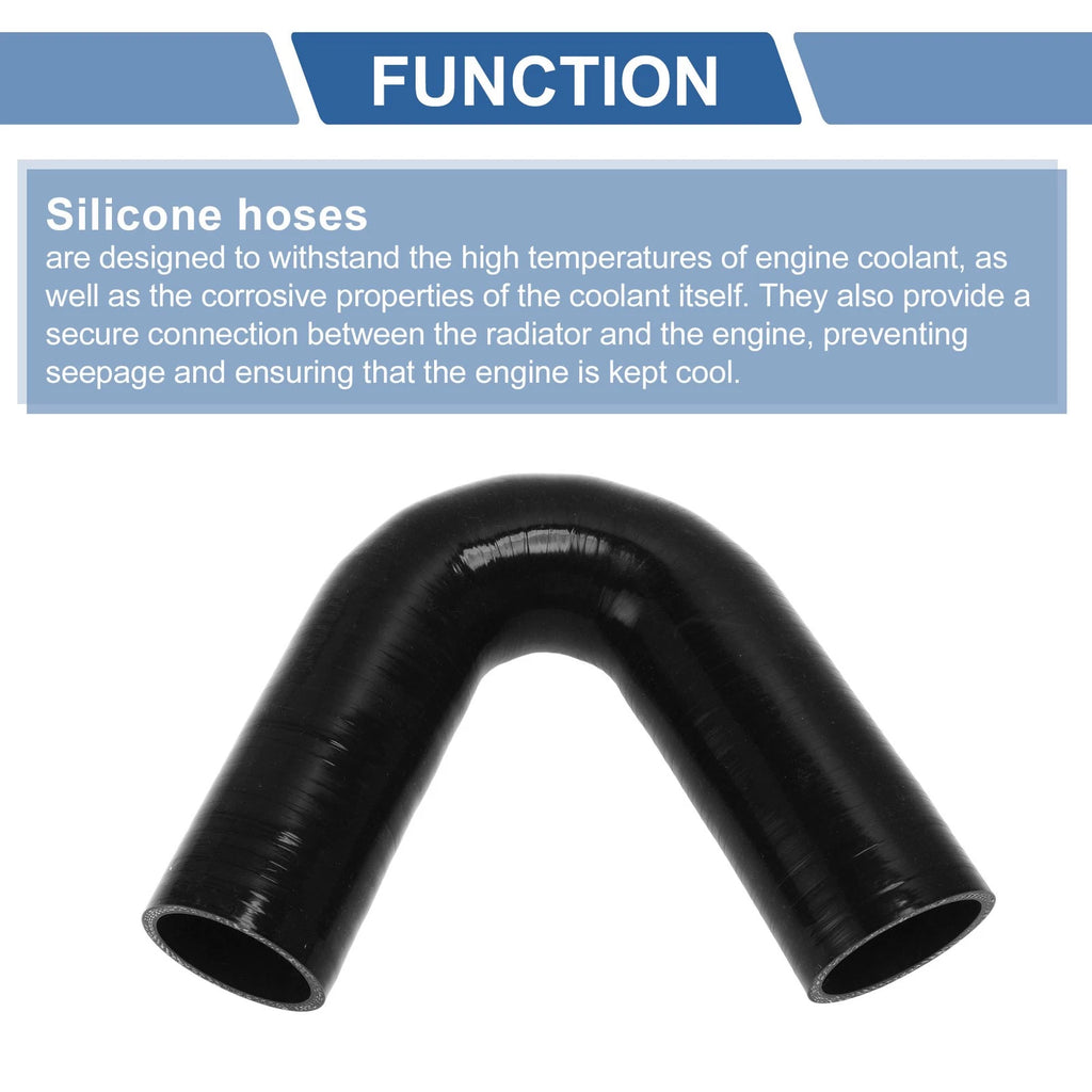 135° Silicone Elbow for Intercooler Heater 51mm (2.01") - 4 Layers