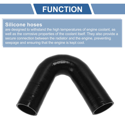 135° Silicone Elbow for Intercooler Heater 51mm (2.01") - 4 Layers