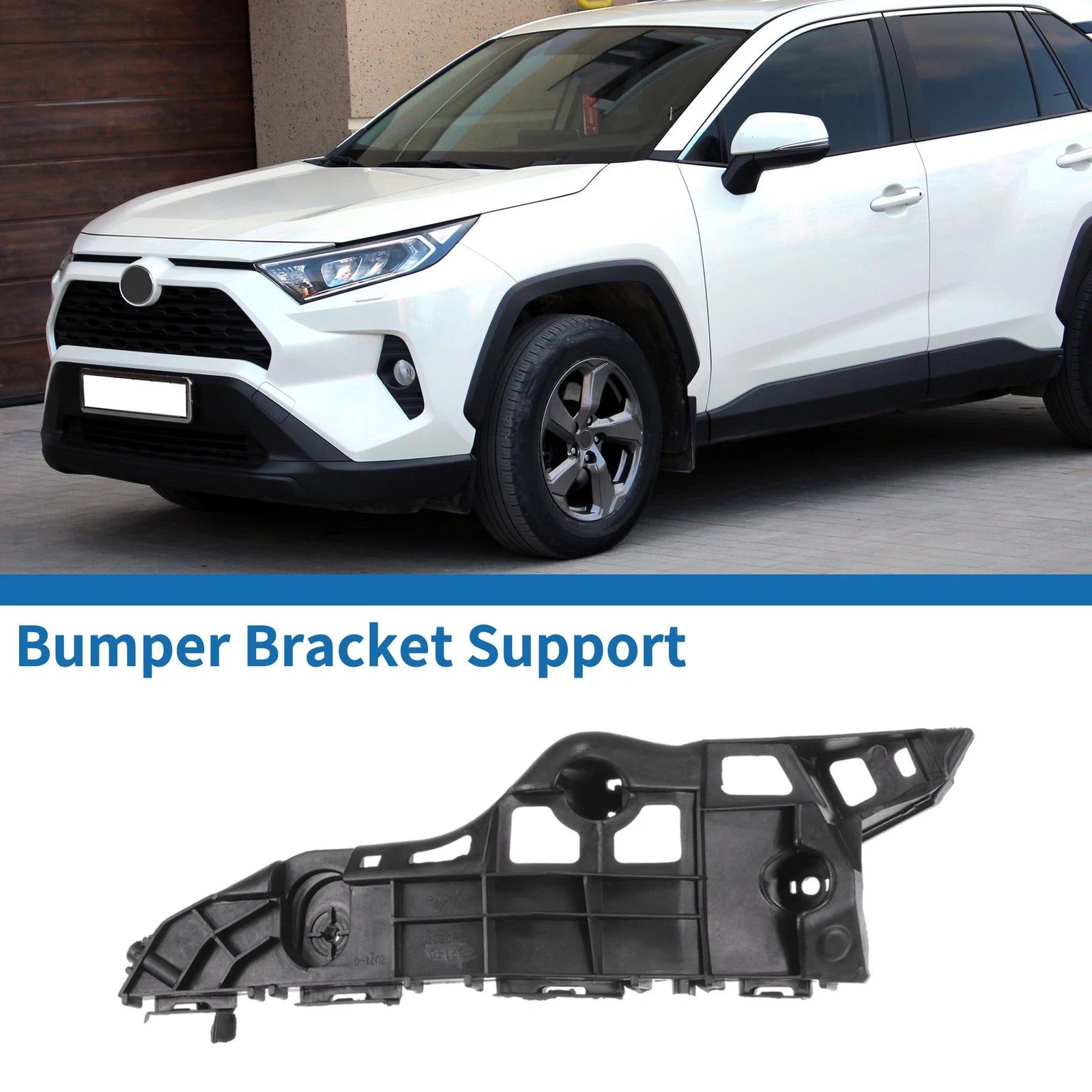 Left Front Bumper Retainer Bracket for Toyota Highlander (2014–2016)