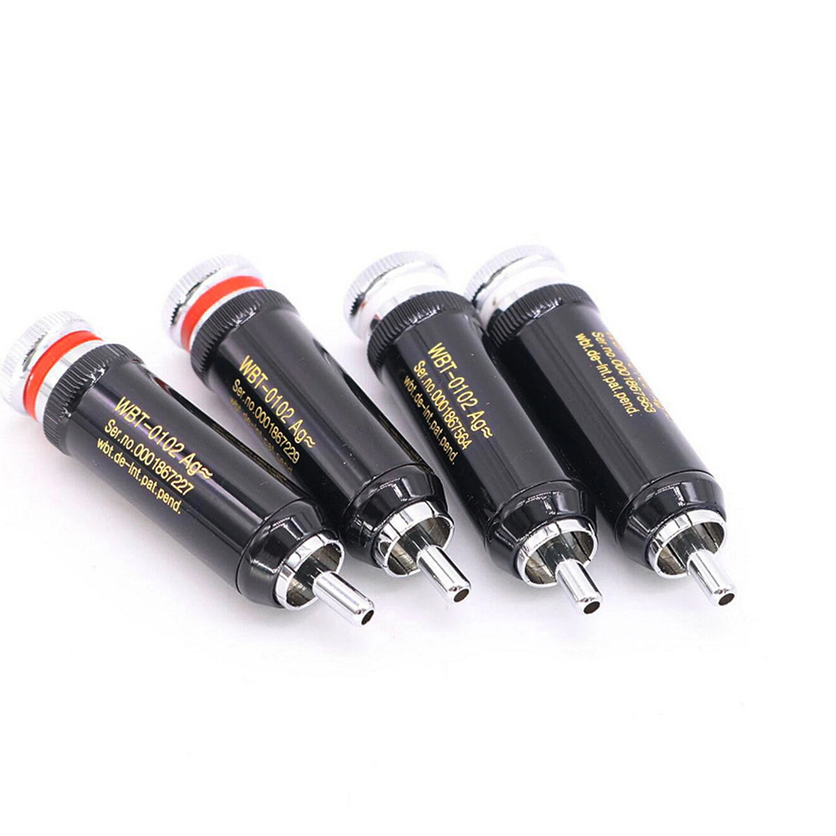 WBT-0102 RCA Plug Connector for Audio Interconnect Terminal Socket