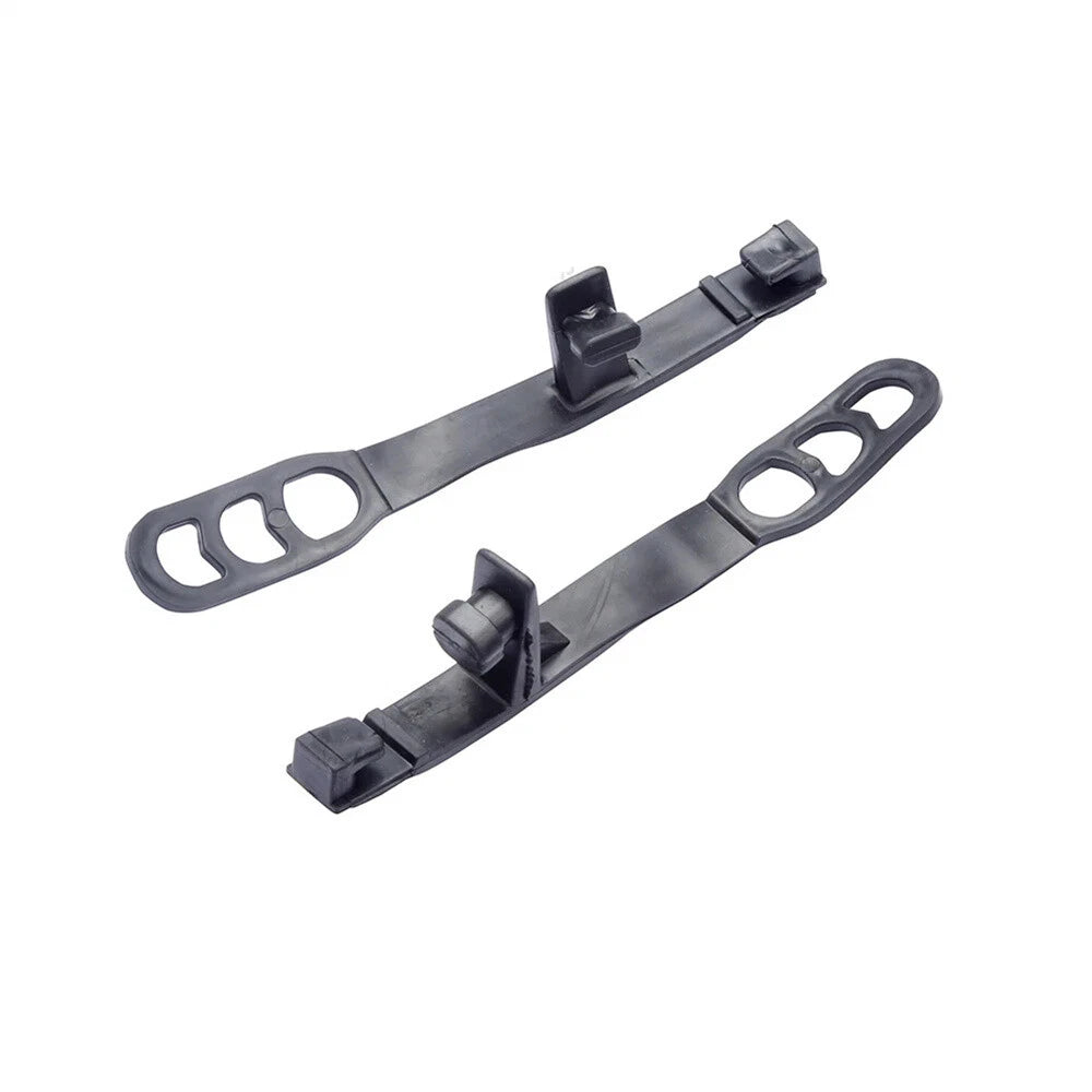 4Pcs Motorcycle Headlight Fairing Rubber Straps Fix Strap Band For 30-43mm Fork