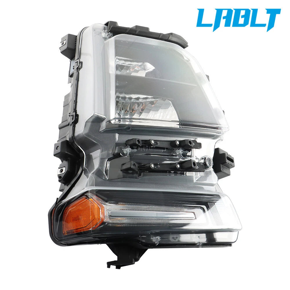 Left Headlight Lamp Halogen for Chevy Silverado 2500HD 3500HD (2020–2023)