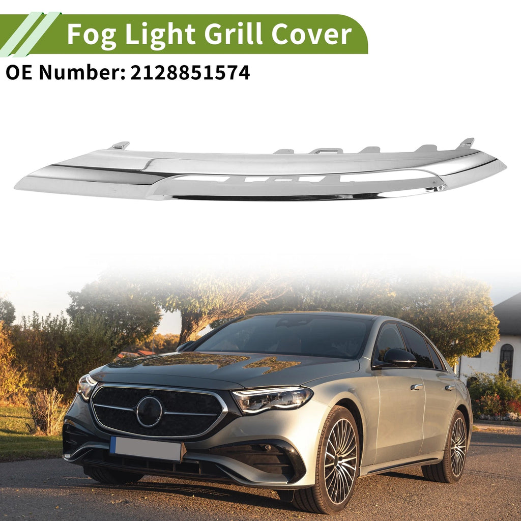 Front Left Fog Light Grill Replacement for Mercedes-Benz E-Class (2009–2012)