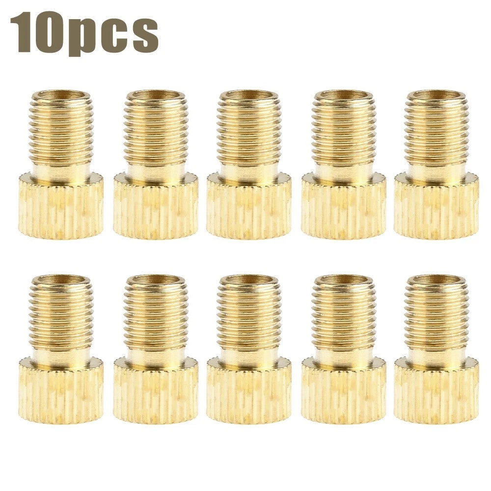 10Pcs Valve Adapters for Bicycle Pump