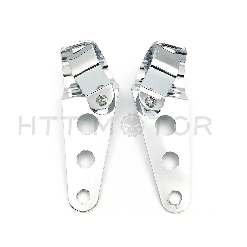 Headlight Mounting Brackets for Universal Motorcycles (28mm-38mm)